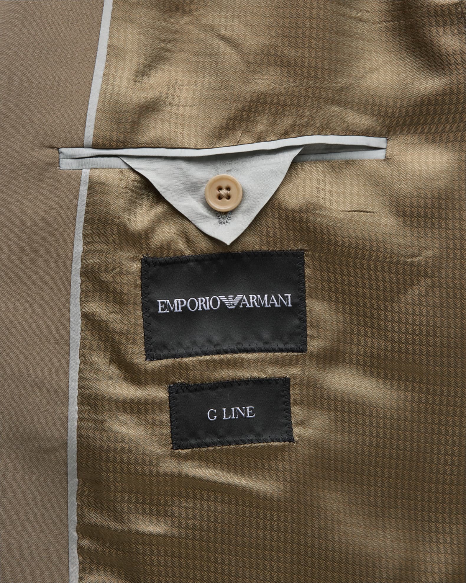 Emporio Armani Men's G-Line Wool Suit | Neiman Marcus