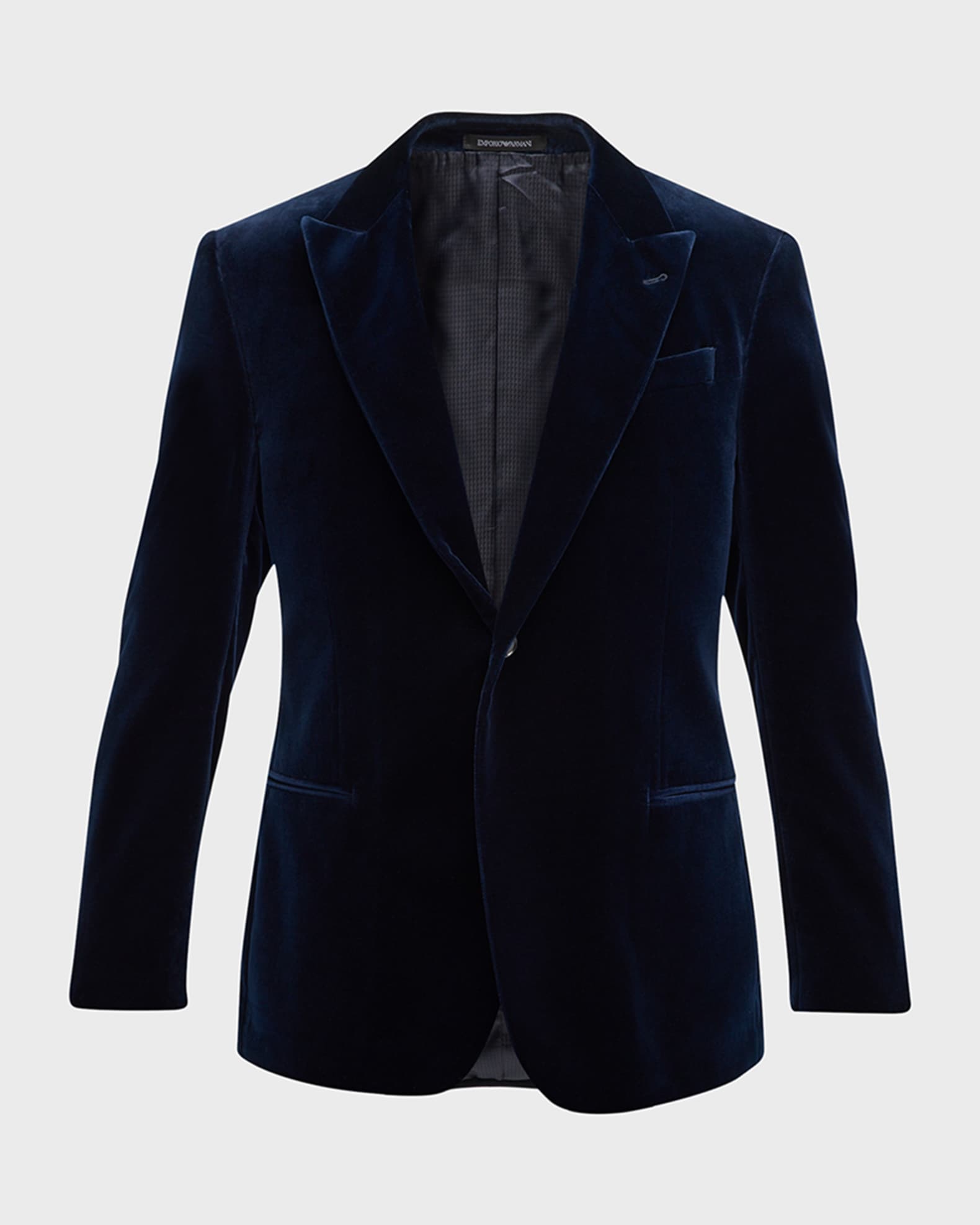 Emporio Armani Men's Velvet Dinner Jacket | Neiman Marcus