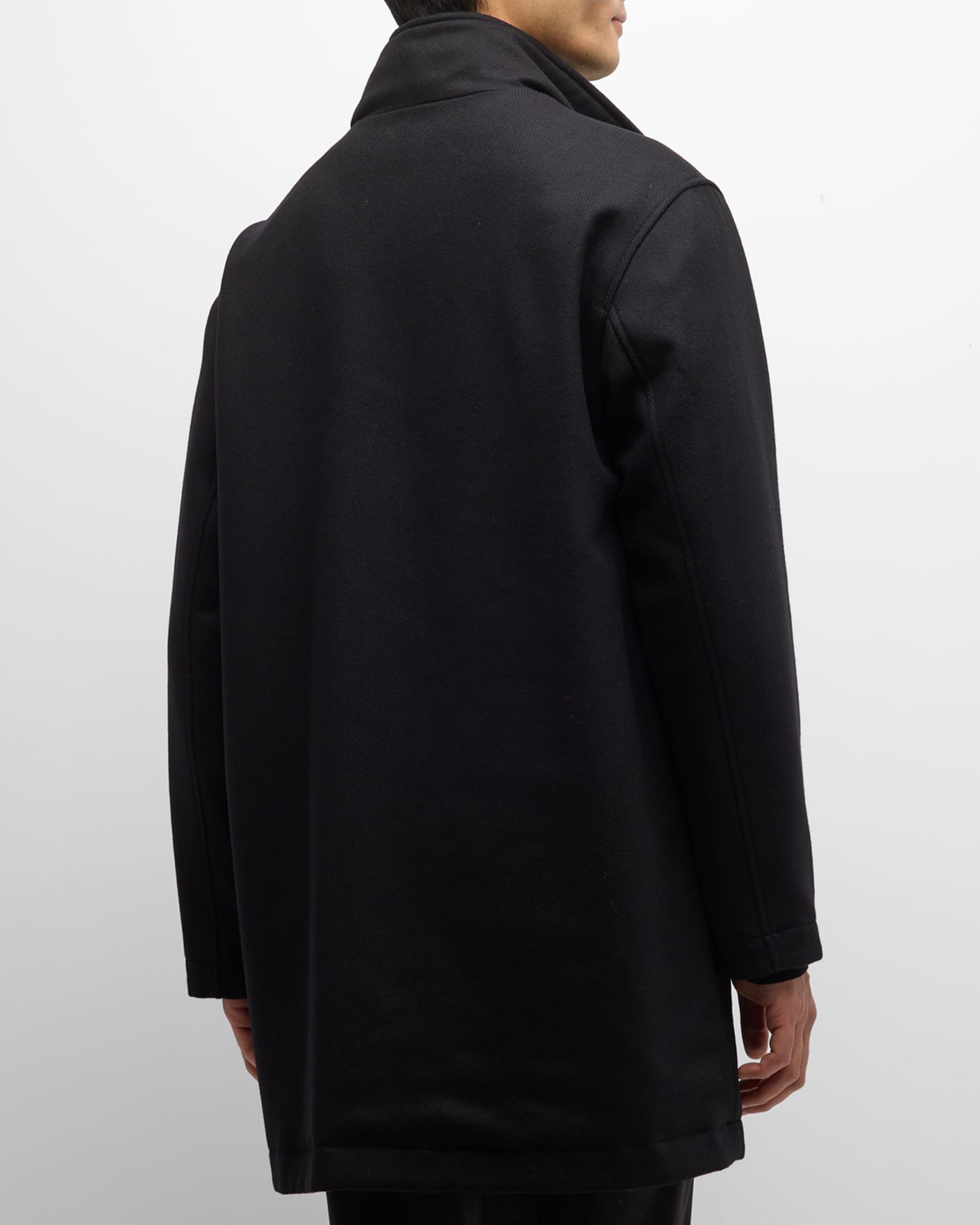 Armani jeans caban coat on sale