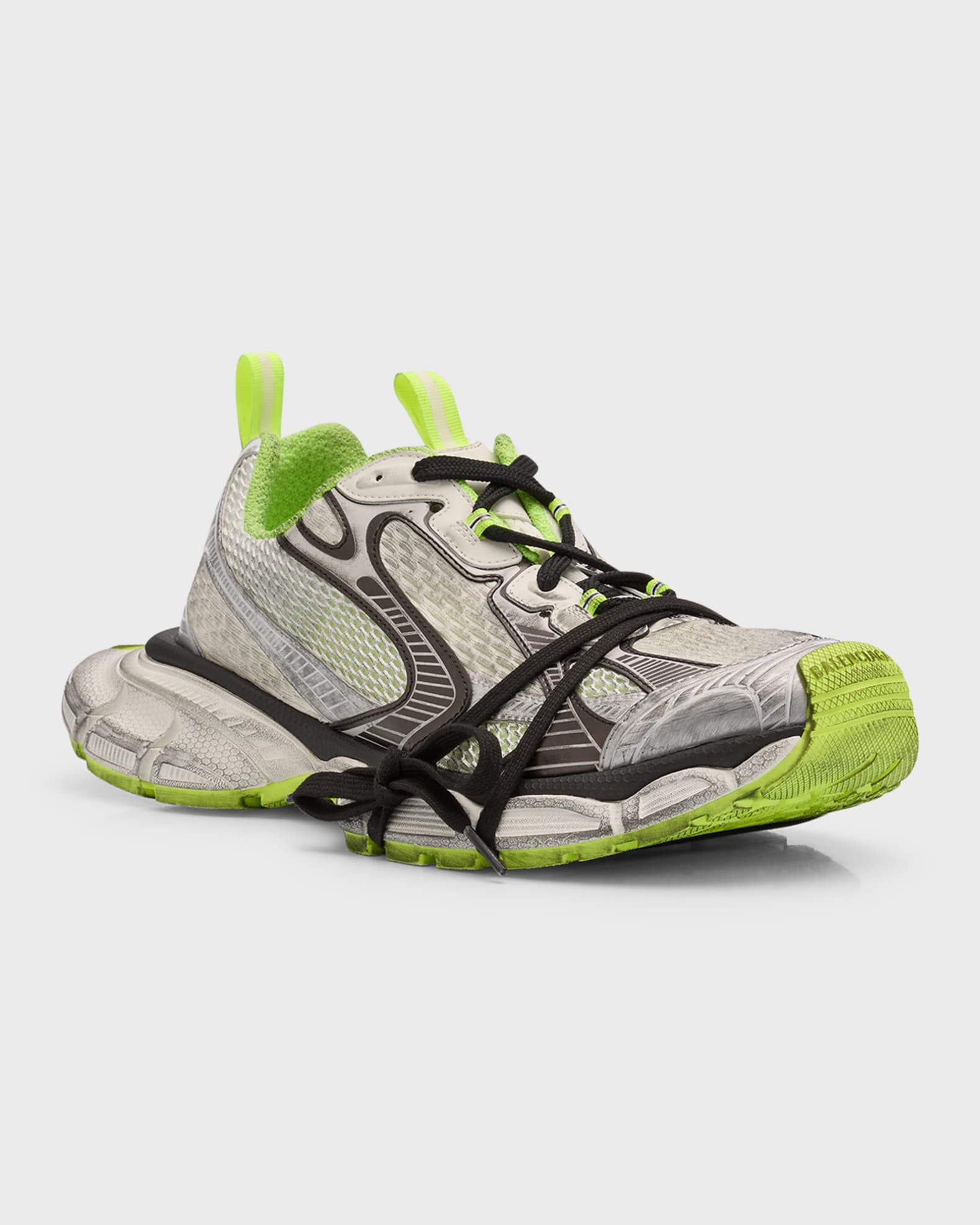 Balenciaga Men s 3XL Mesh Runner Sneakers Neiman Marcus