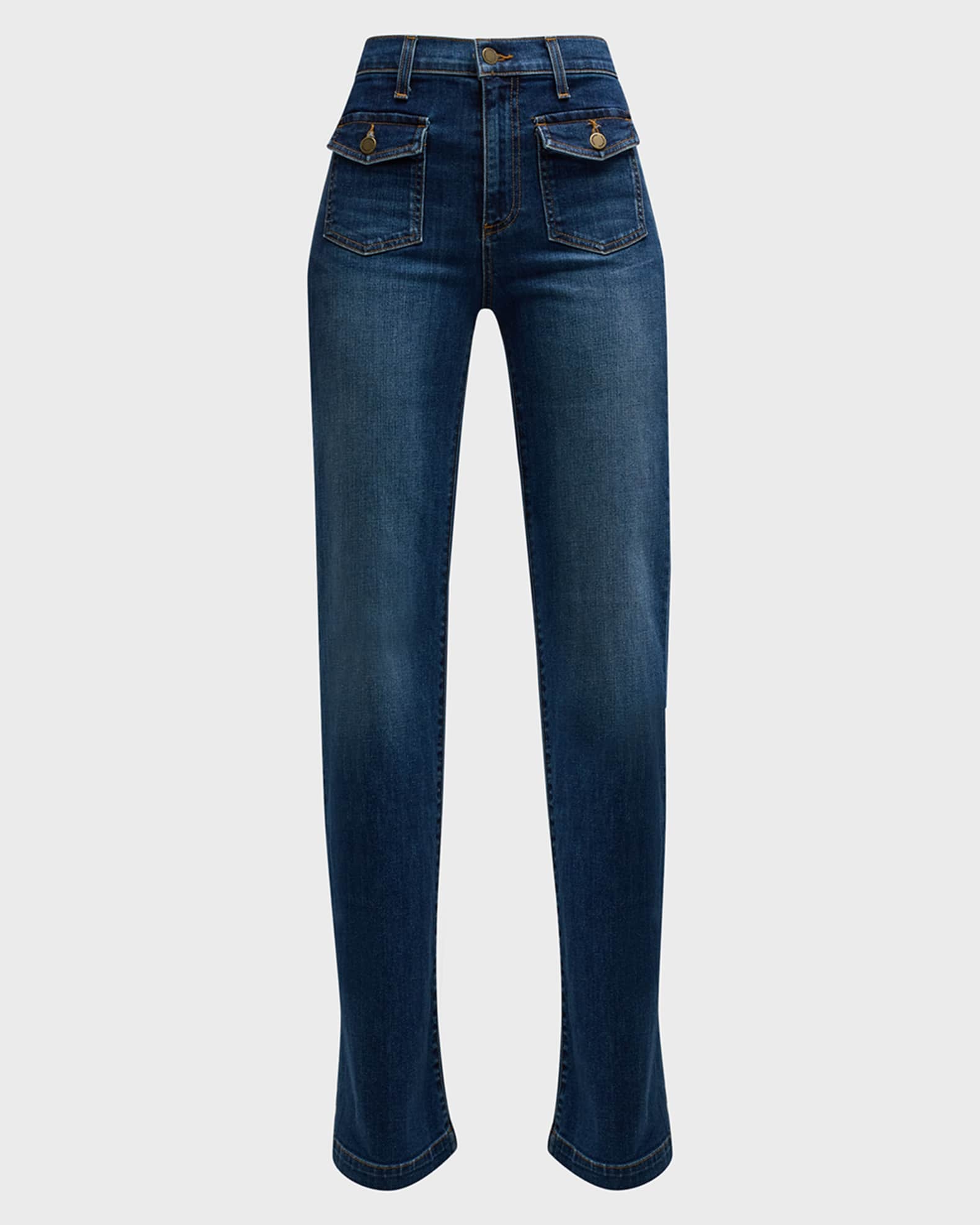 Ramy Brook Zariah Wide-Leg Jeans | Neiman Marcus