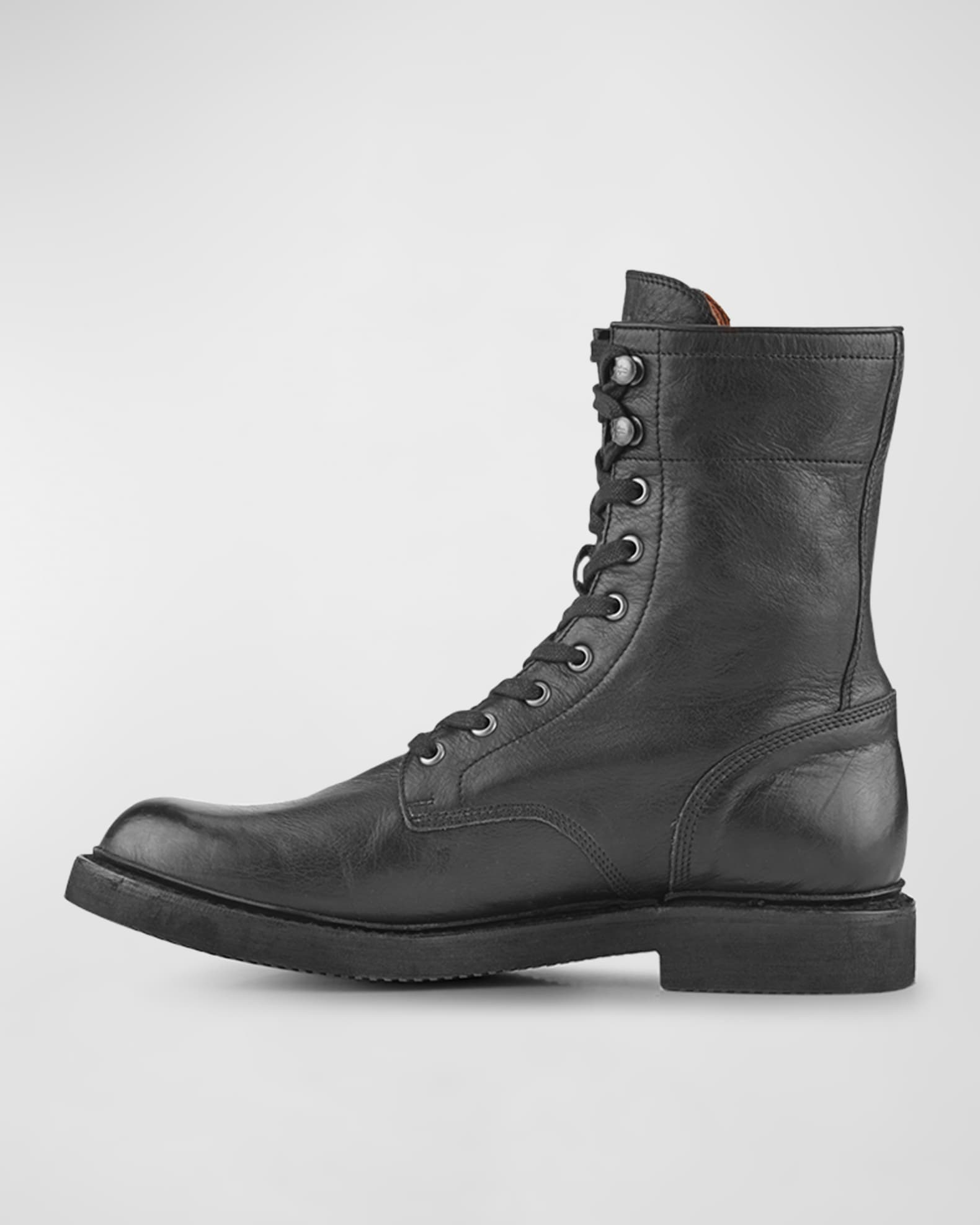 Frye lace 2025 up combat boots