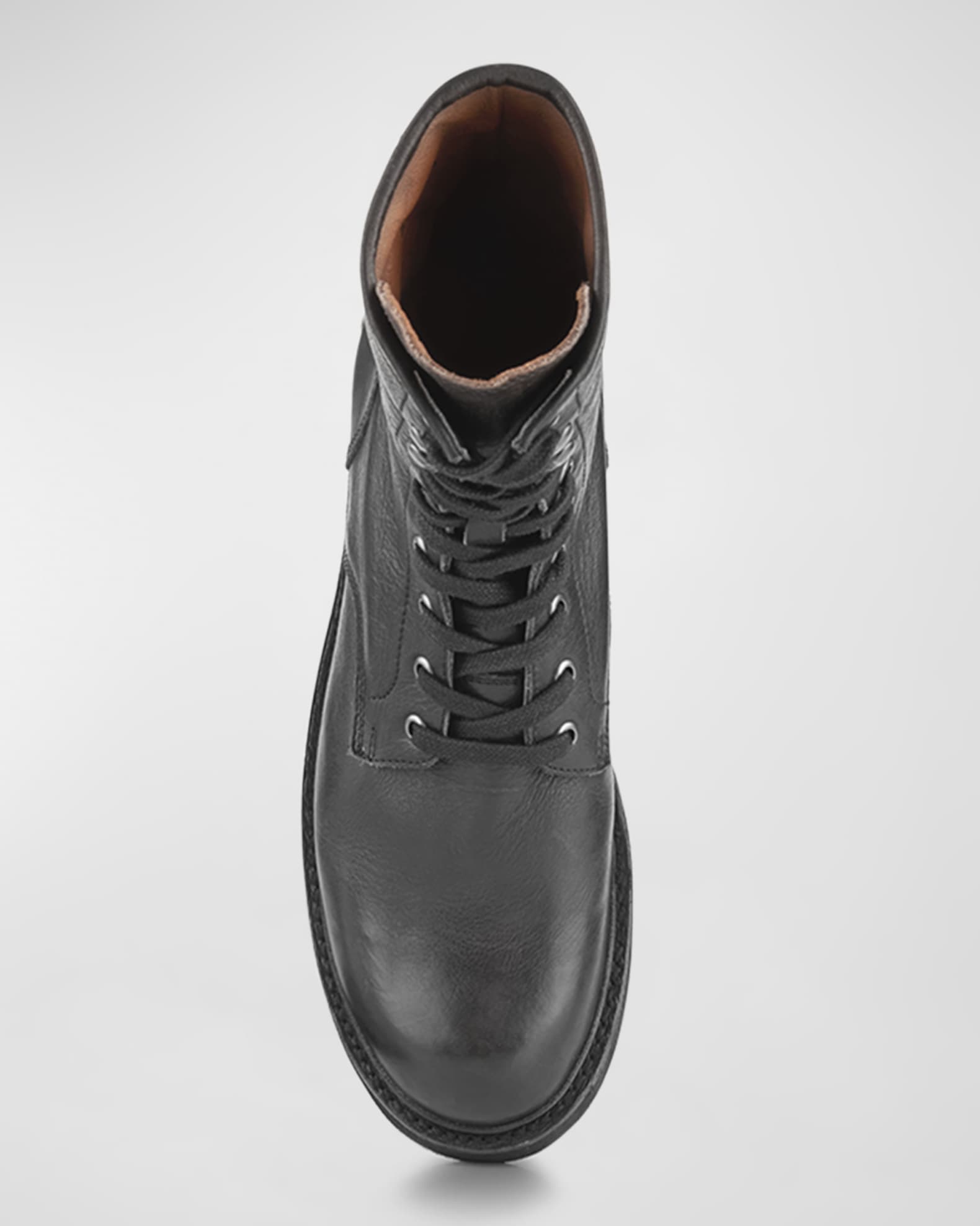 Men s Dean Leather Lace Up Combat Boots
