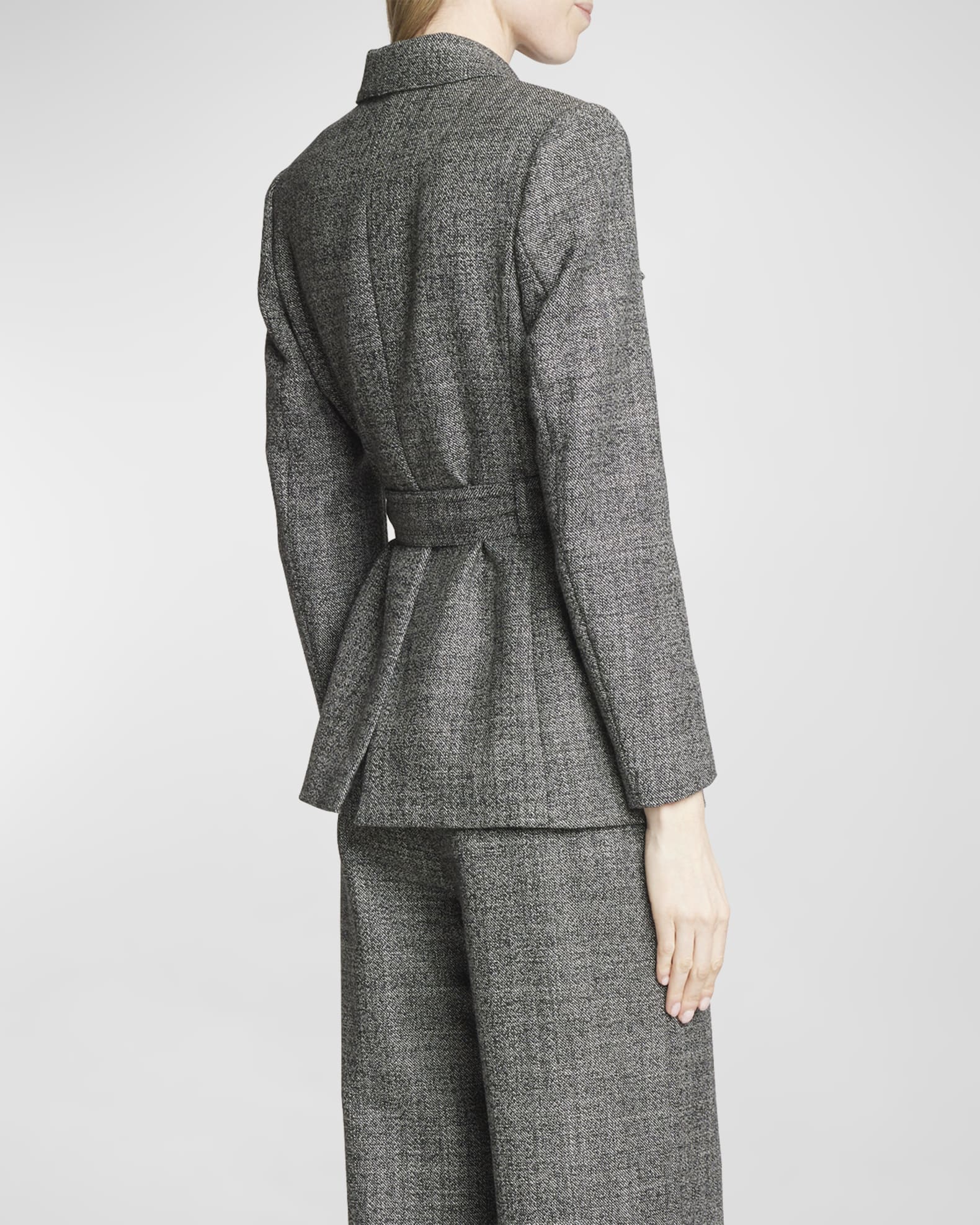 DRIES VAN NOTEN belted jacket
