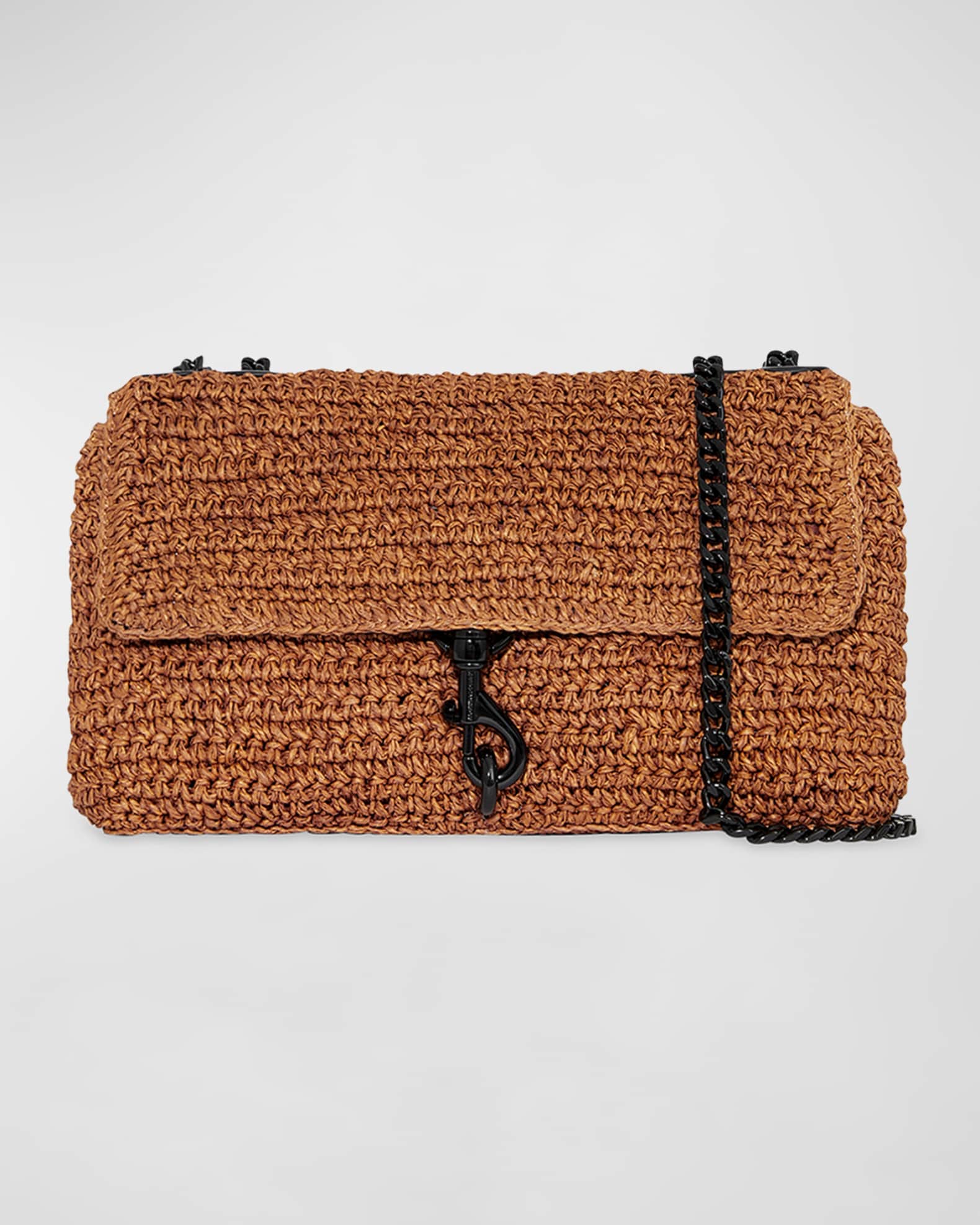 Medium Crochet Flap Bag