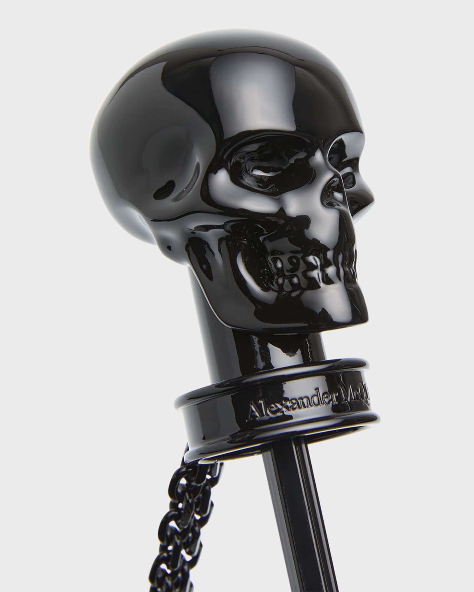Alexander mcqueen skull umbrella clearance