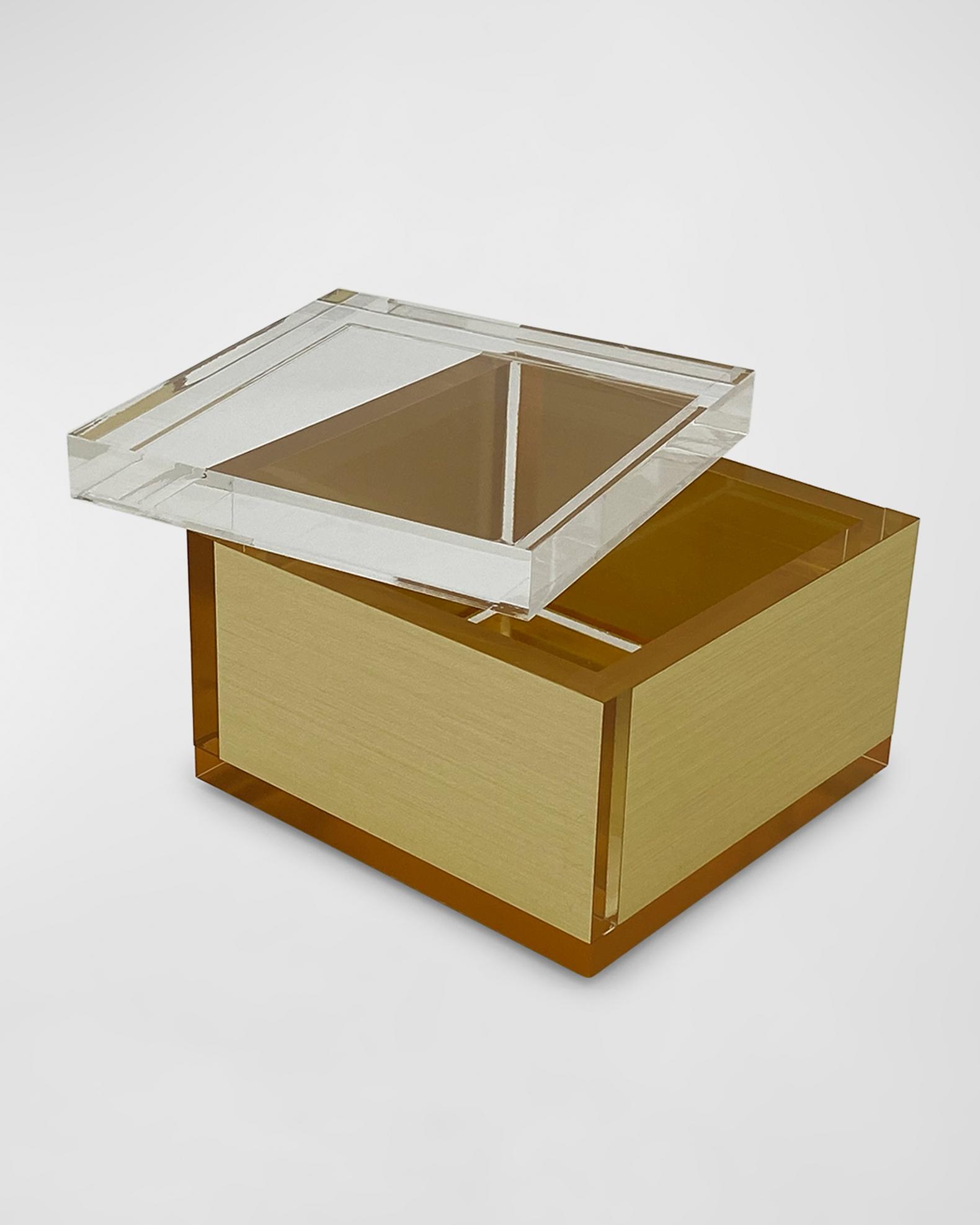 Tizo Small Lucite Box | Neiman Marcus