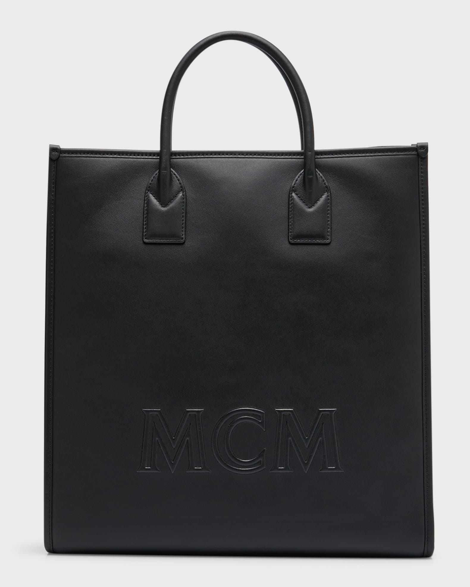 MCM Men's Klassik Medium Leather Tote Bag Neiman Marcus