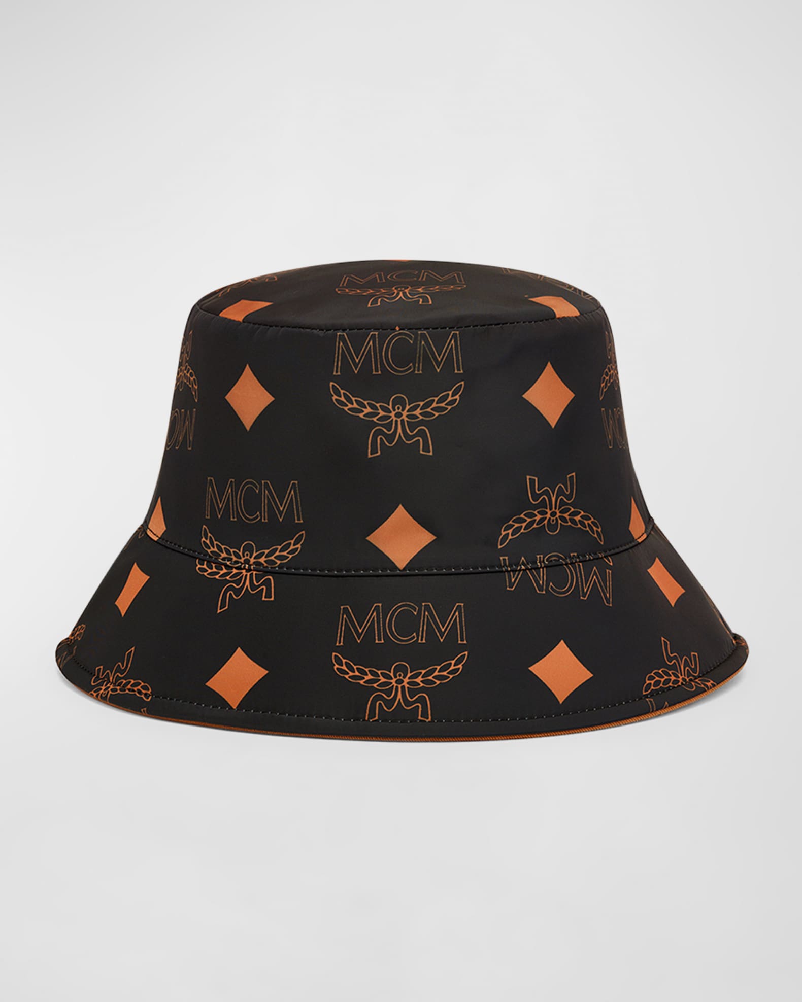 MCM Men's Maxi-Monogram Reversible Bucket Hat