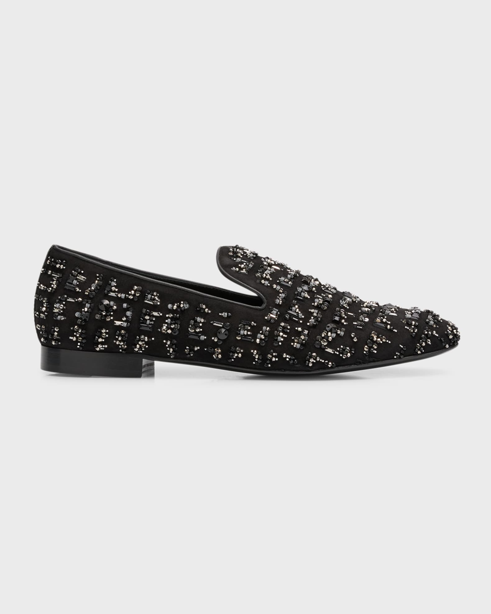 Versace smoking slippers on sale