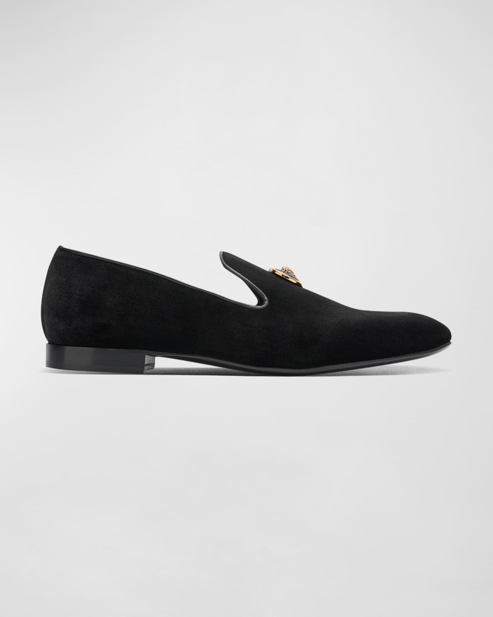 Suede smoking slippers sale