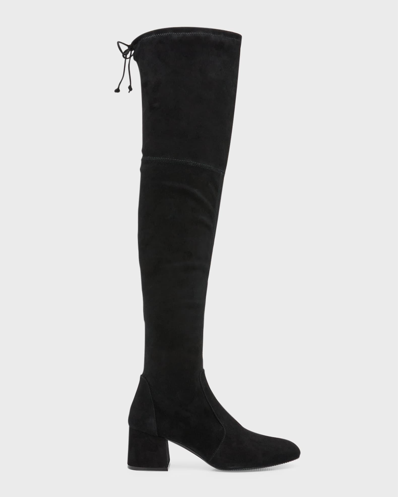 Stuart Weitzman Flareland Suede OverTheKnee Boots Neiman Marcus