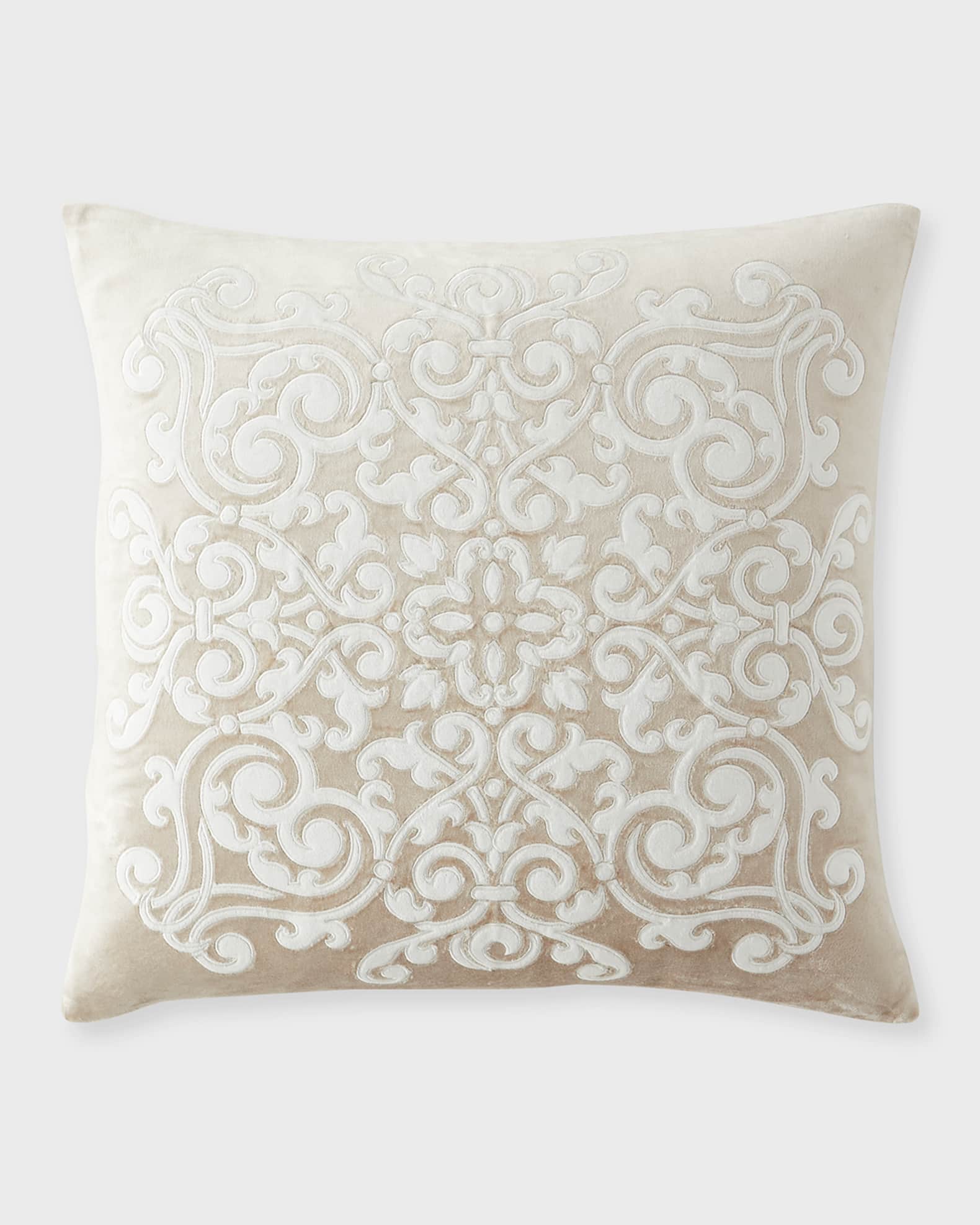 Trylan Applique Decorative Pillow 0
