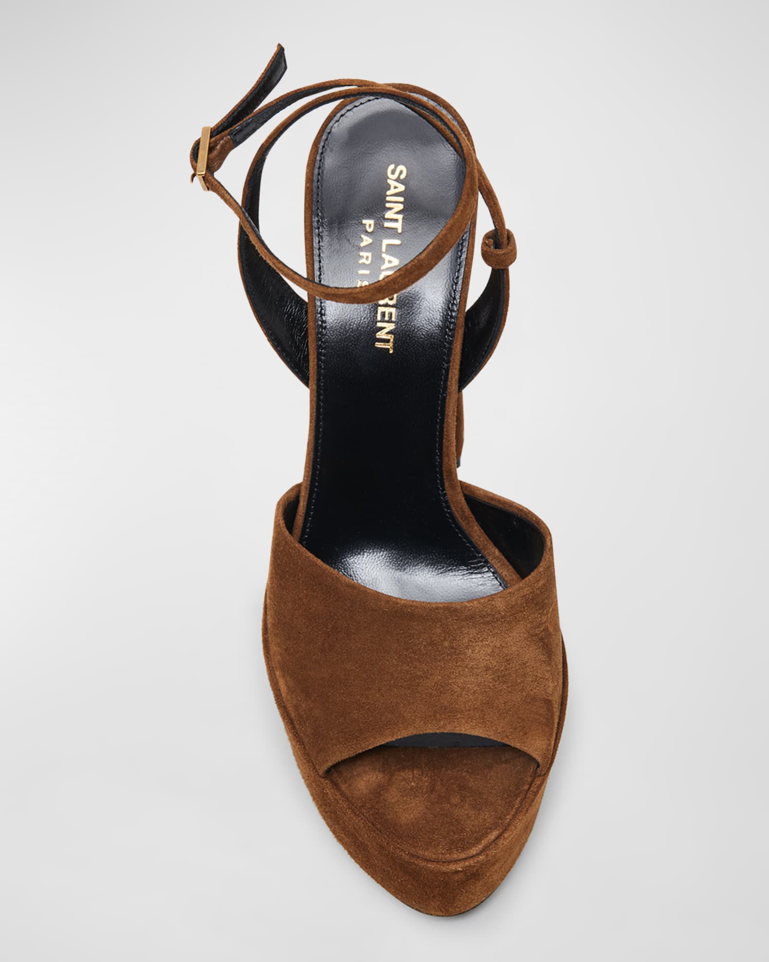Jodie Suede Ankle Strap Platform Sandals