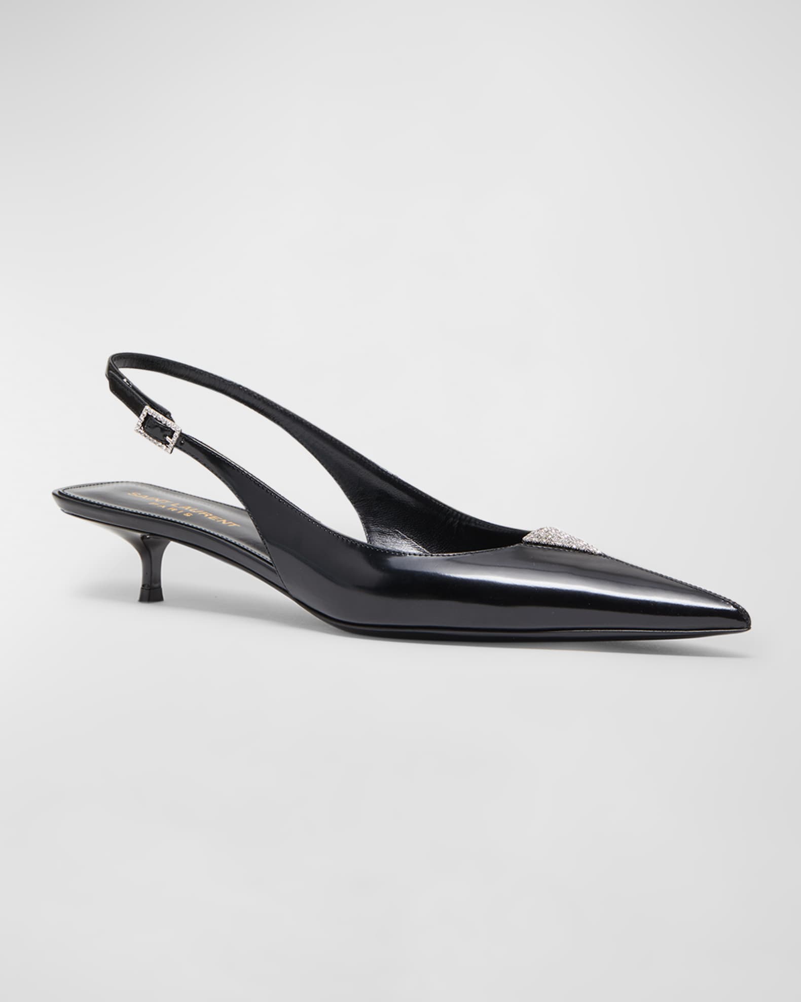 Saint laurent kitten heels on sale