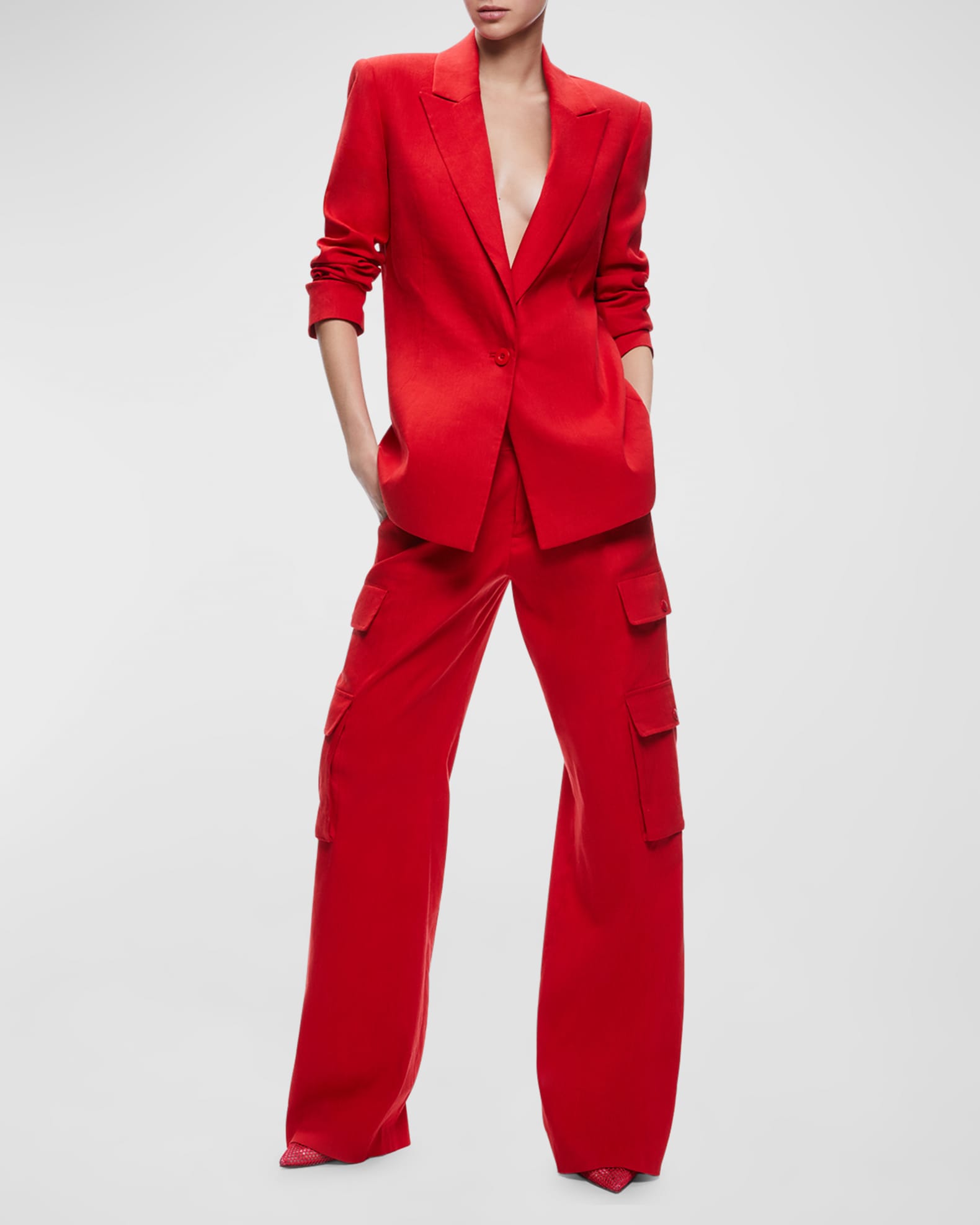 Alice + Olivia - Women - Michael Boxy Blazer