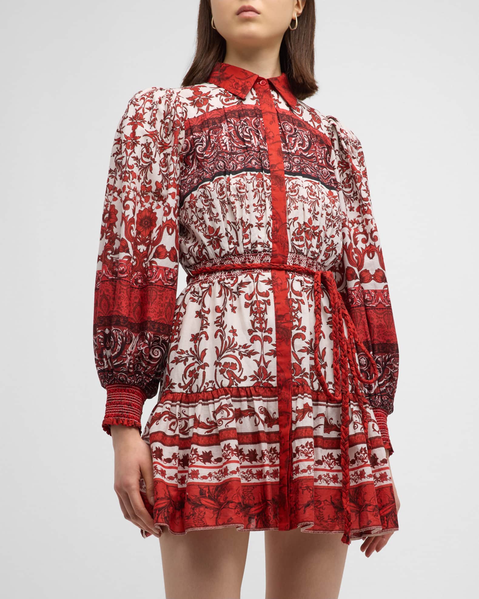 Pulse Knit Mini Shirt Dress | MOS The Label (Classic Navy) main image 1