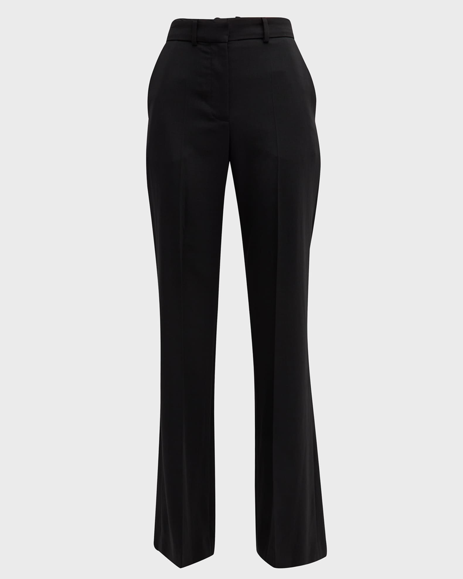Morissey High-Rise Stretch Wool Pants 0