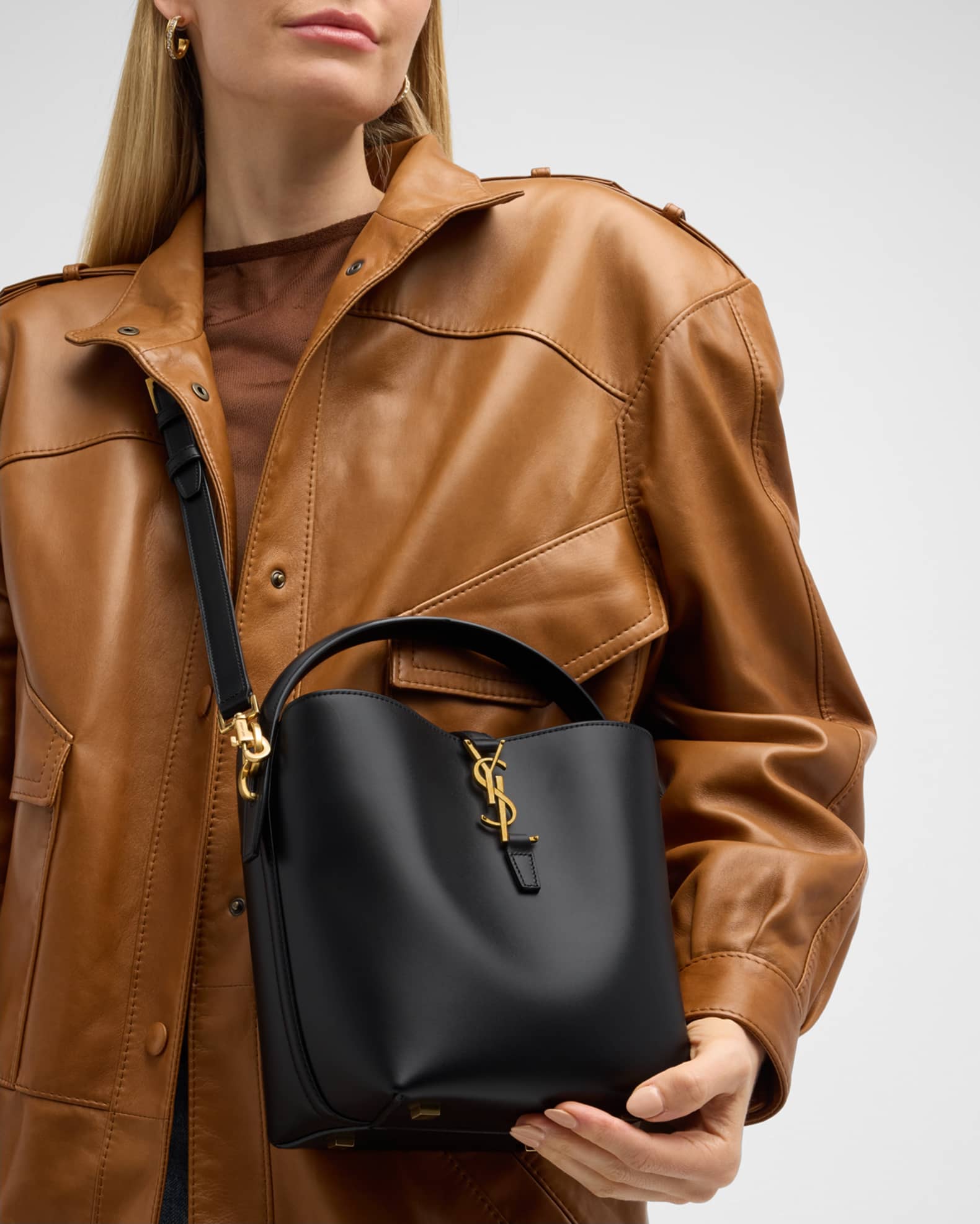 Saint laurent bucket bag hotsell