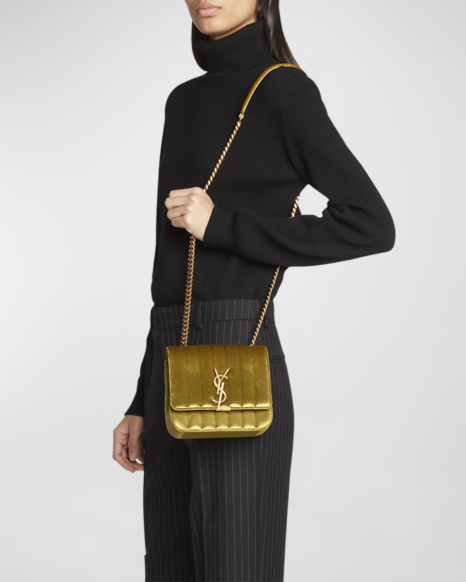 Ysl monogram kate small hot sale