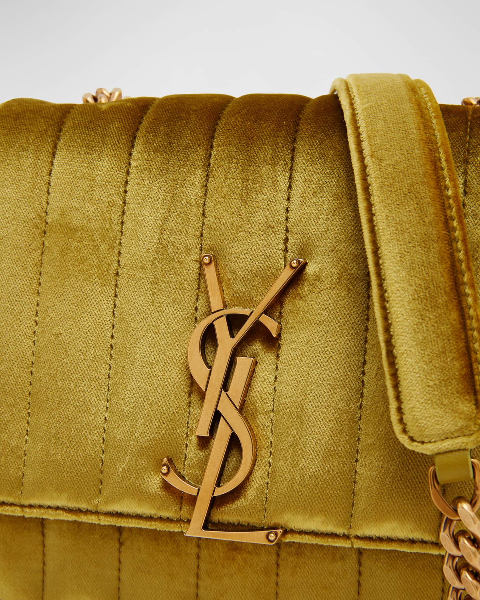 Saint laurent mini vicky velvet shoulder bag store