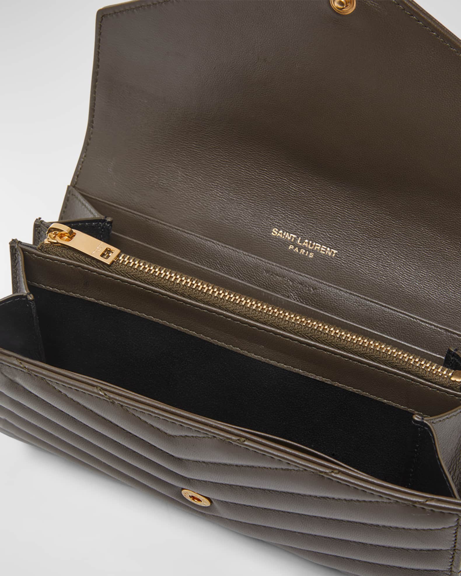 Ysl large envelope wallet hot sale
