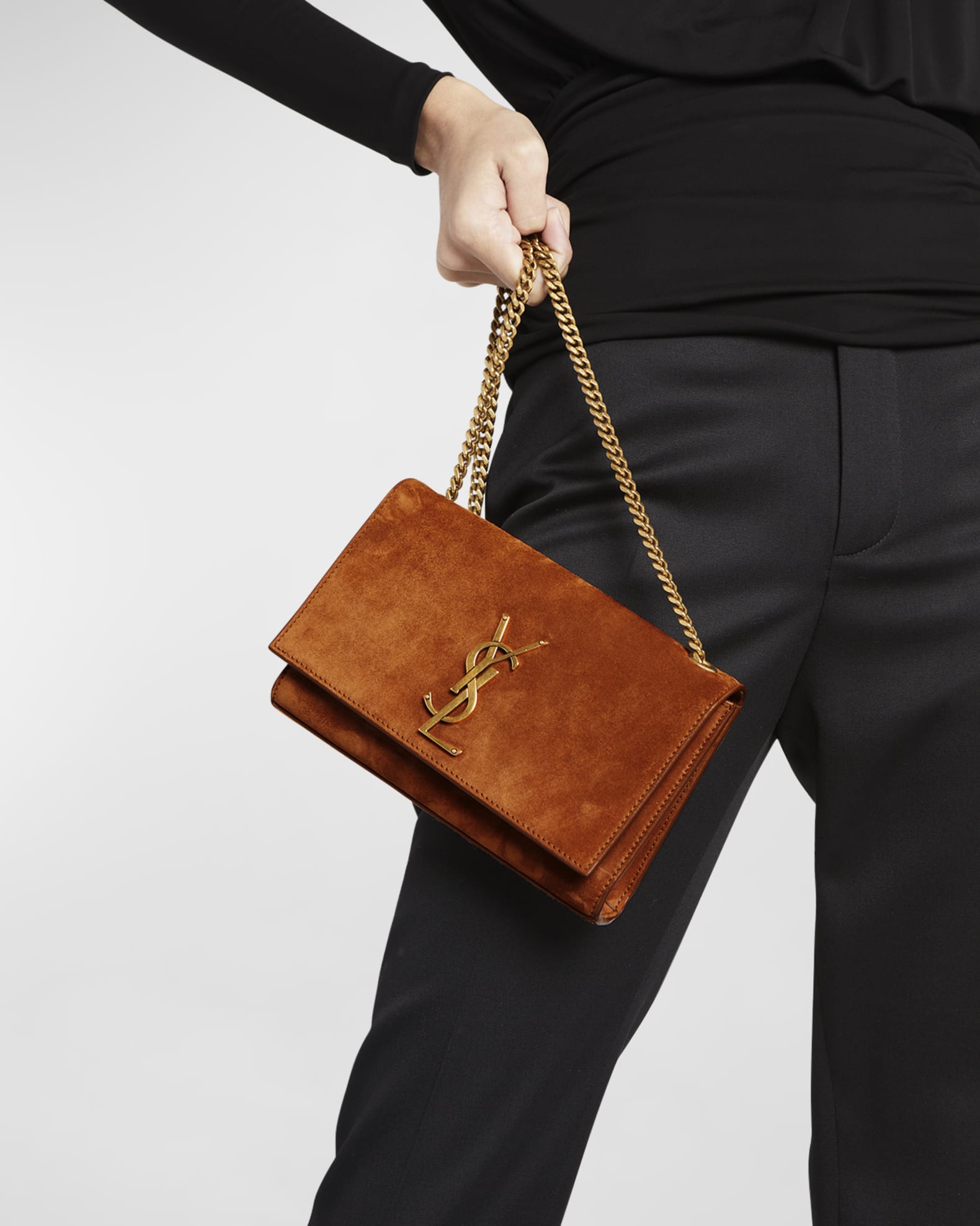 SAINT LAURENT SMALL KATE CHAIN BAG – TheLuxeLend