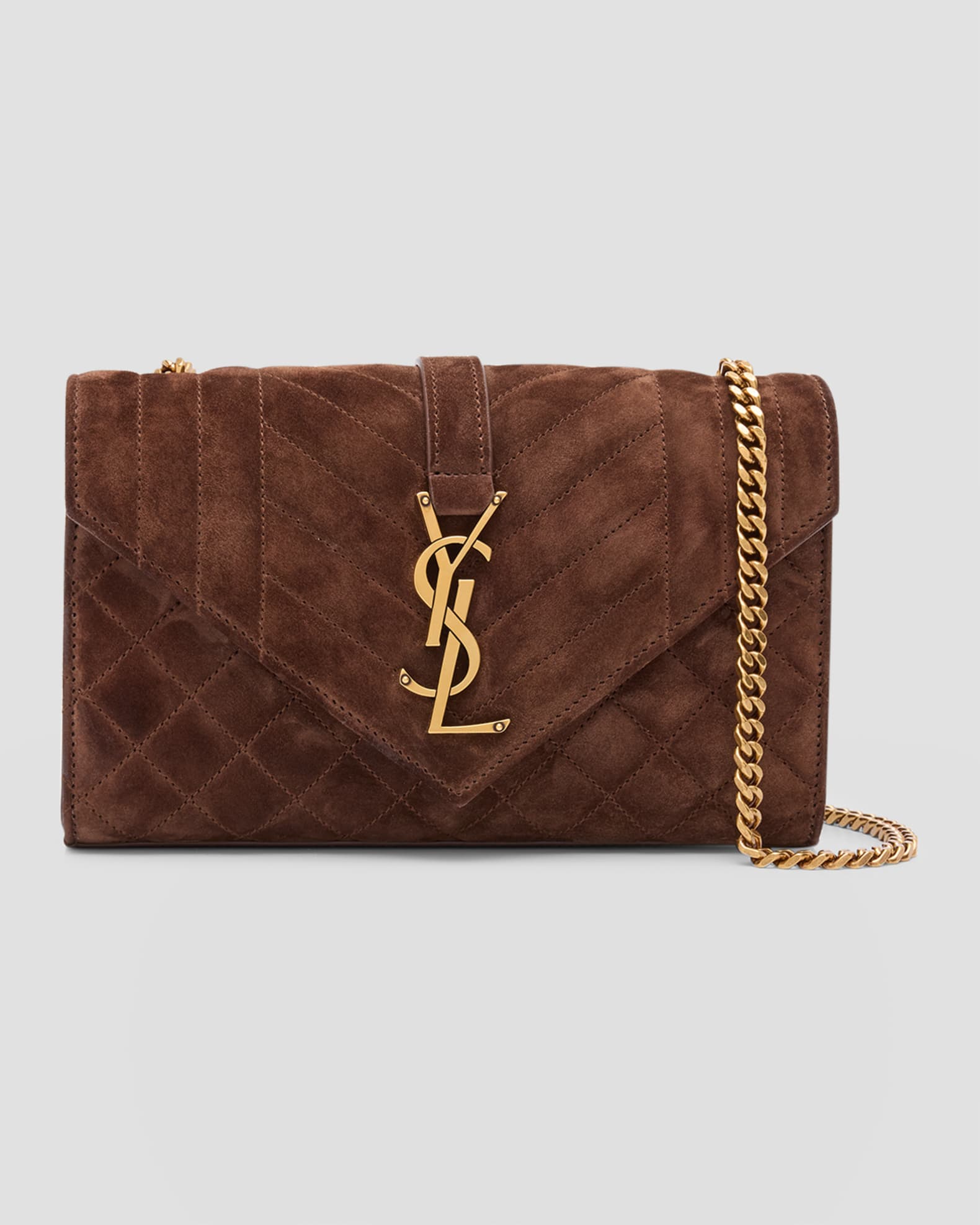 Monogram ysl envelope small chain shoulder bag outlet
