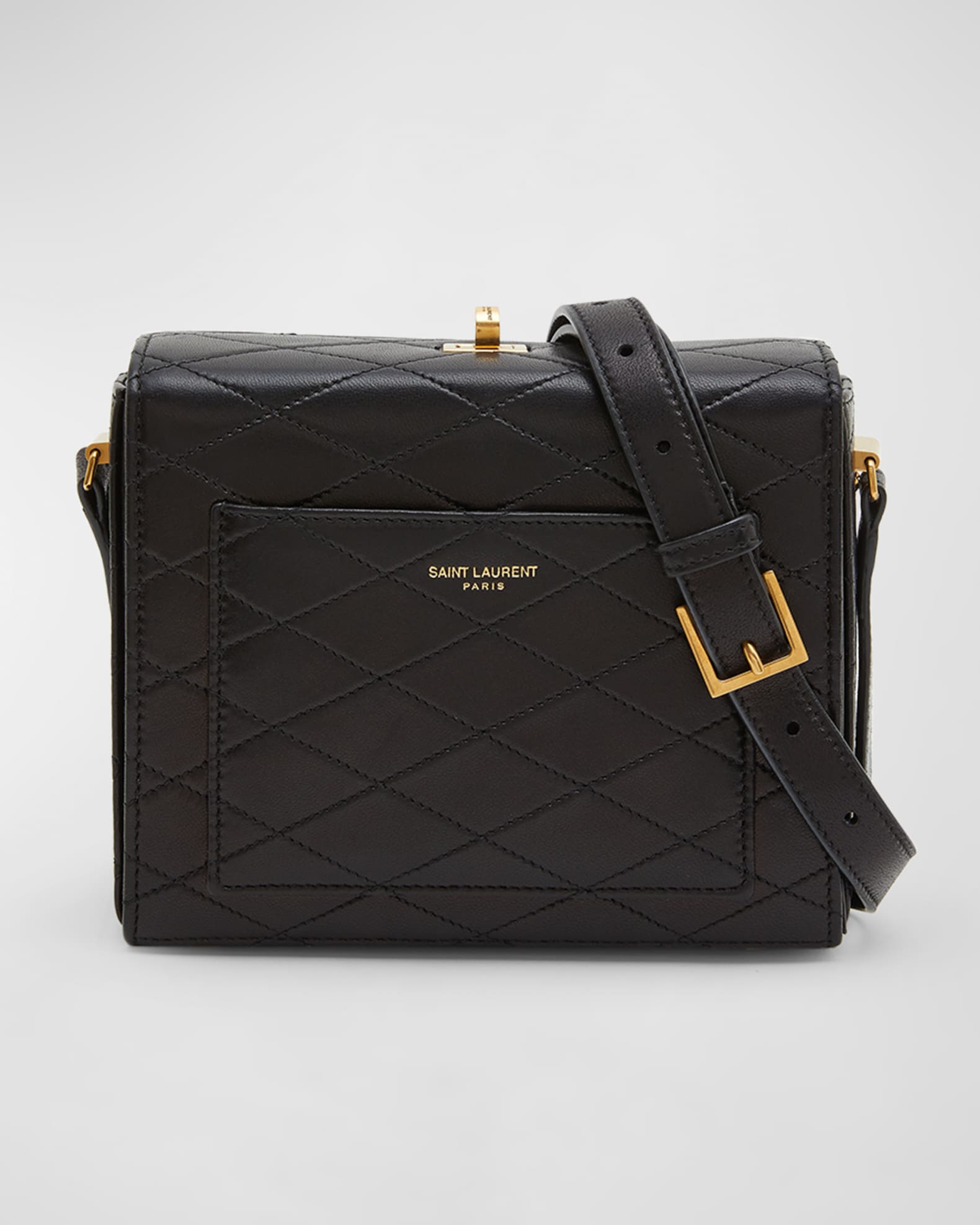 Ysl black crossbody purse hotsell