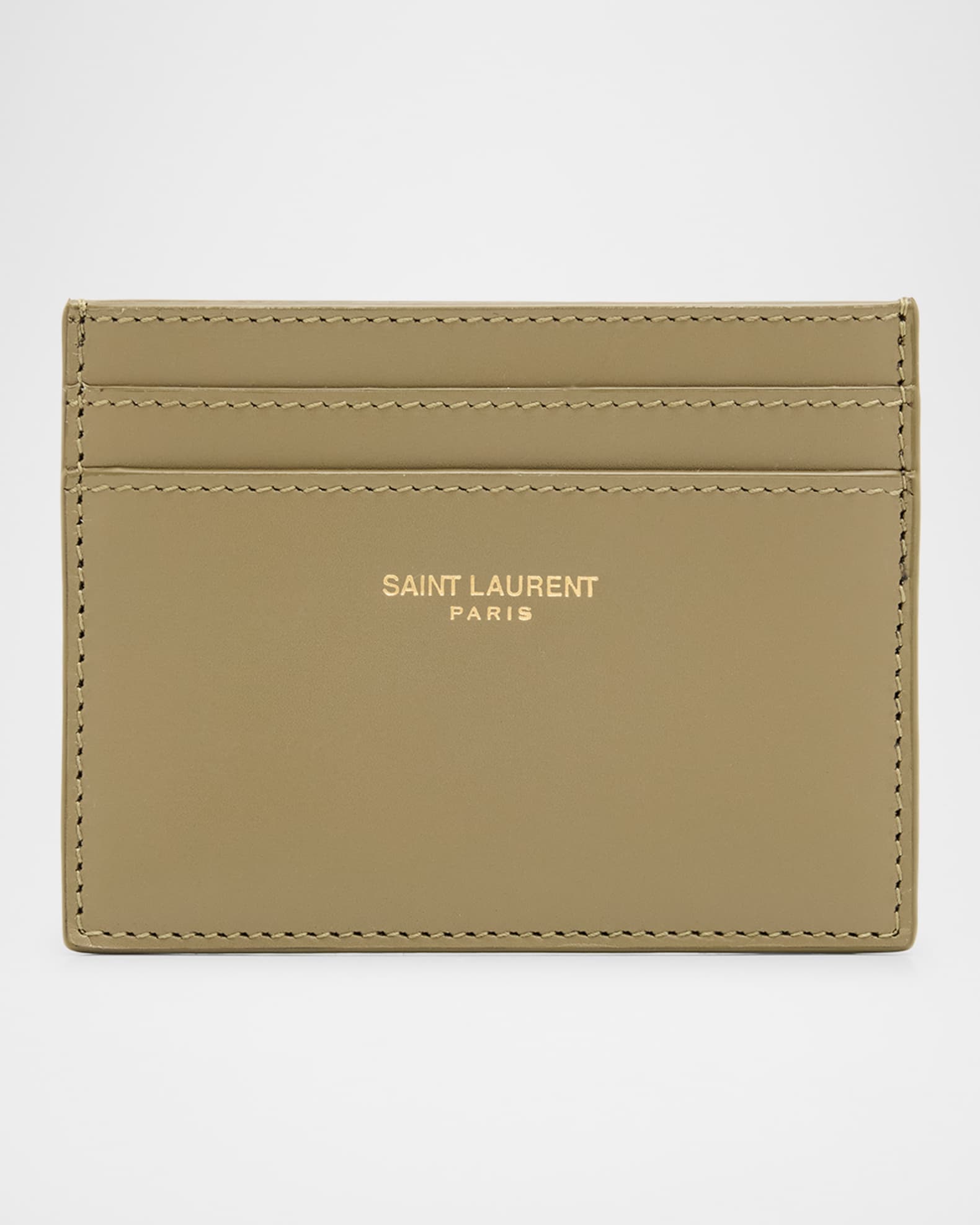 YSL Monogram Card Case in Quilted Smooth Leather 0
