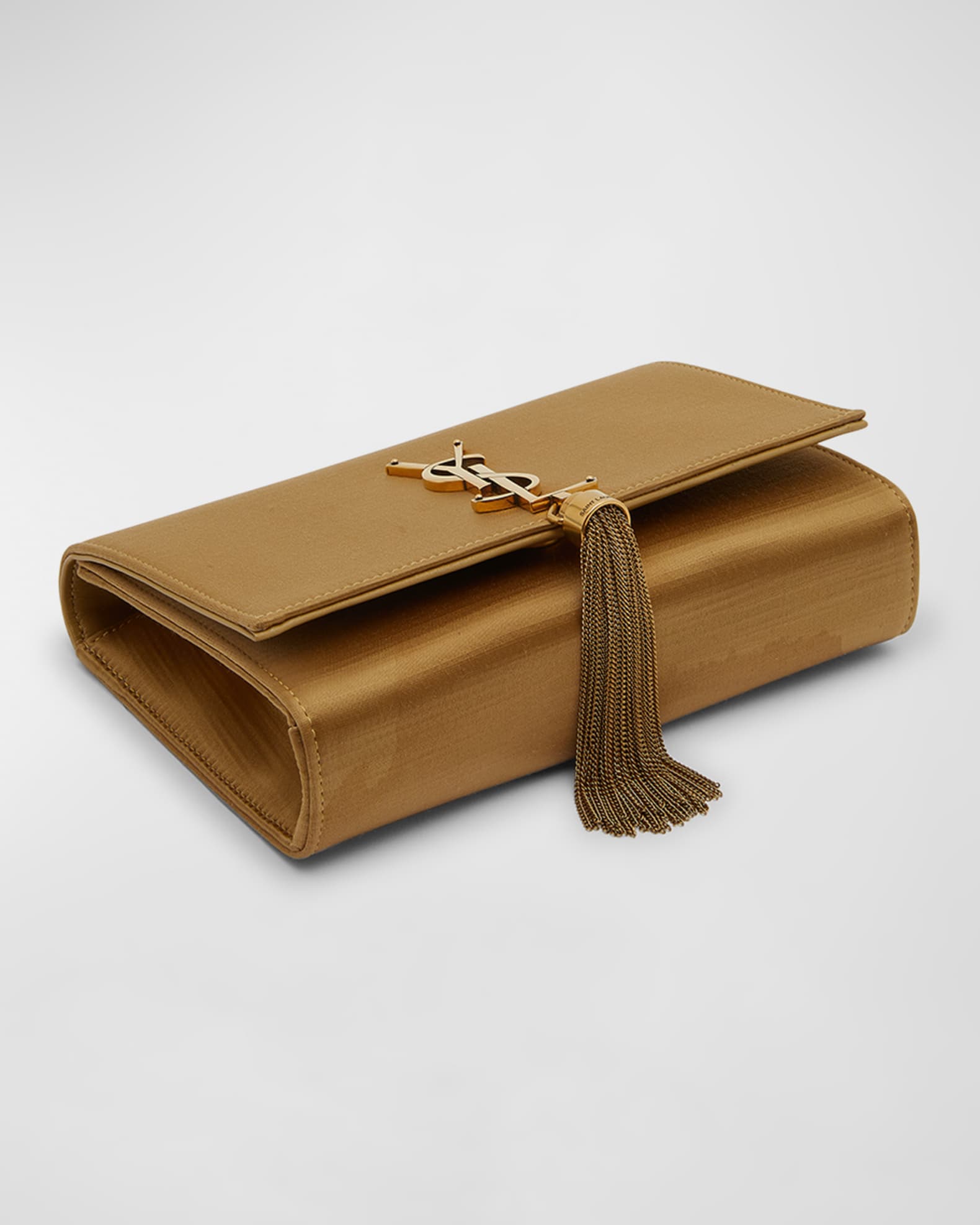 Saint Laurent Kate Small Tassel YSL Crossbody Bag in Satin Neiman Marcus