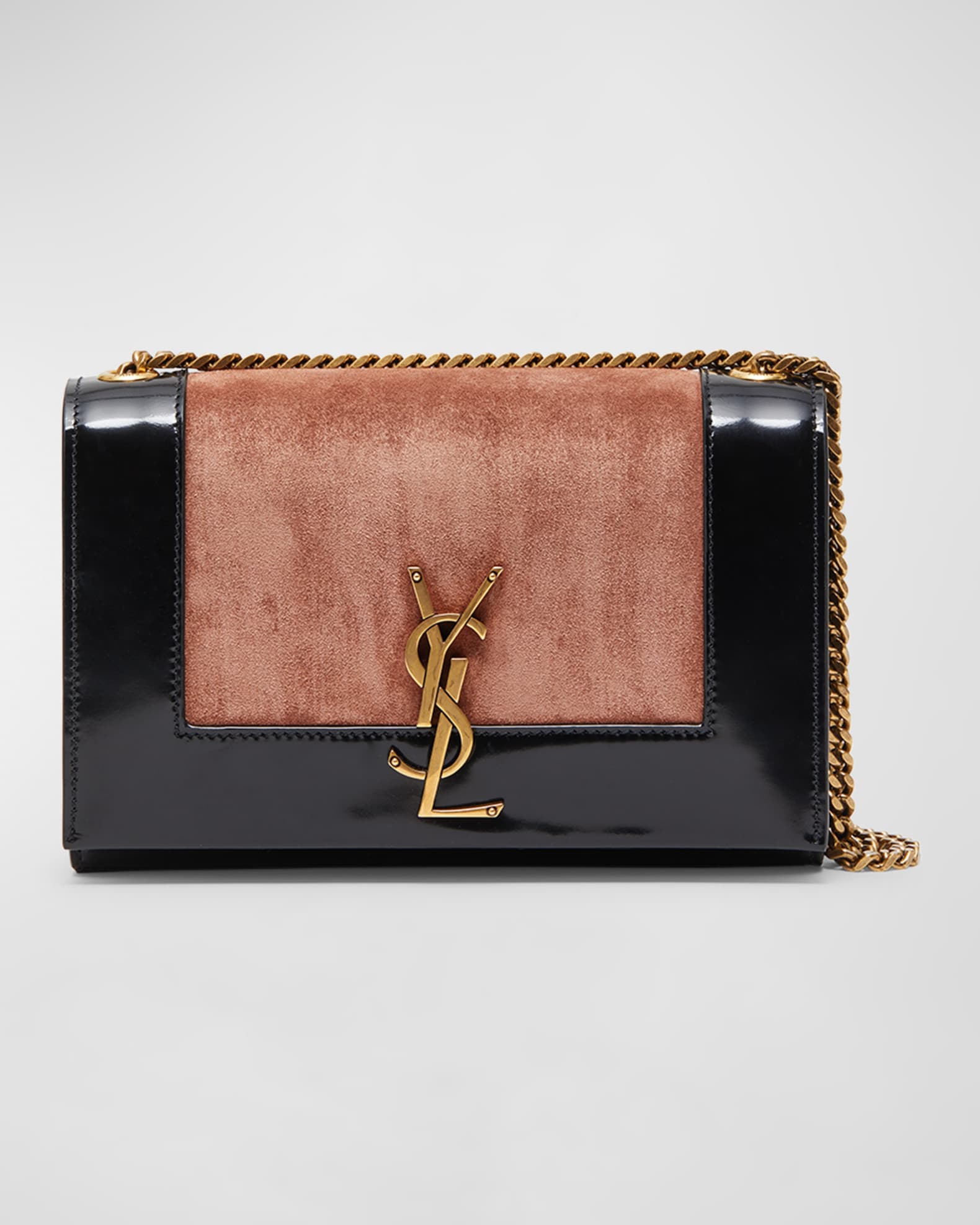 Saint Laurent Sunset YSL Monogram Wallet on Chain - Bergdorf Goodman