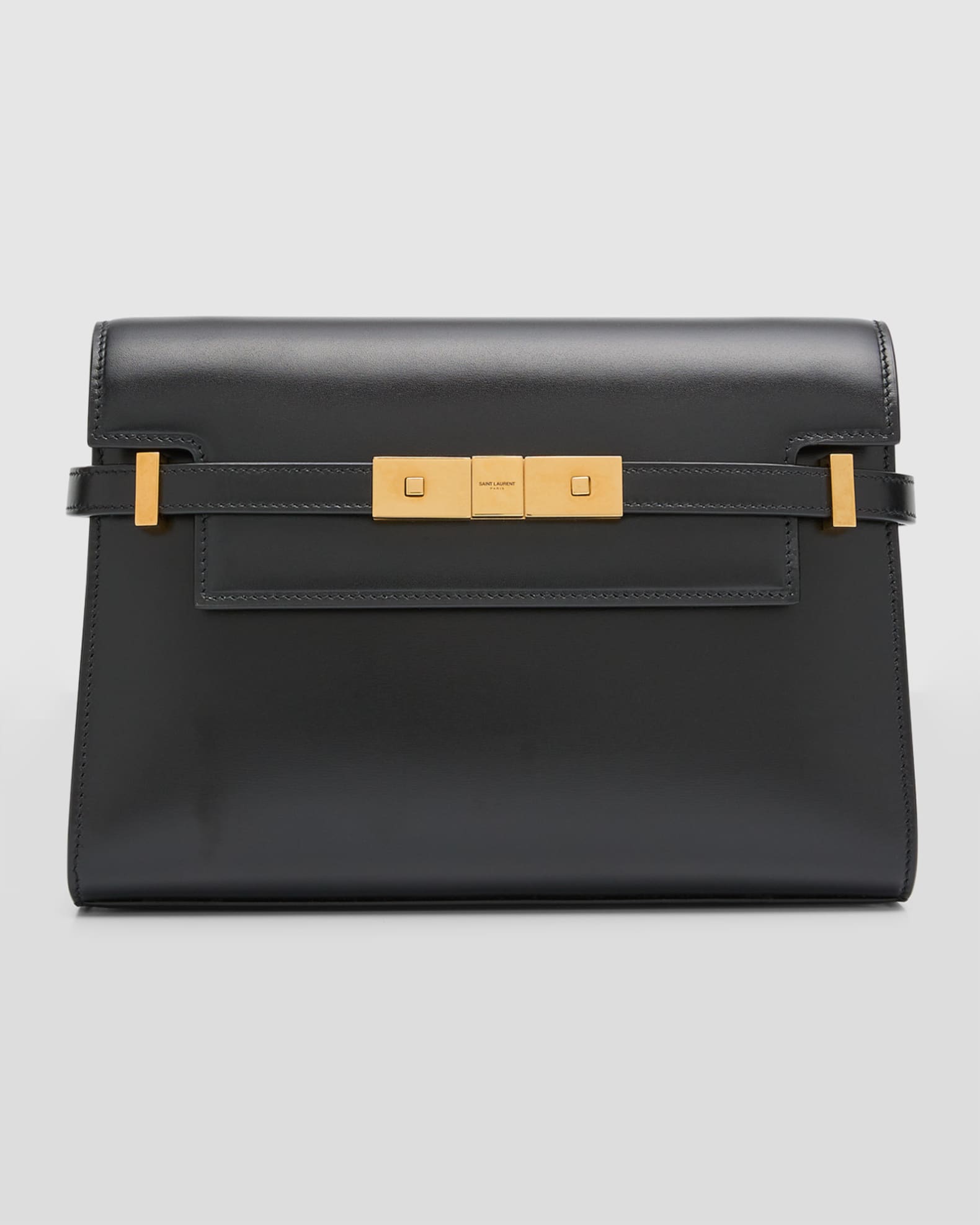 Saint laurent manhattan small smooth leather tote bag new arrivals