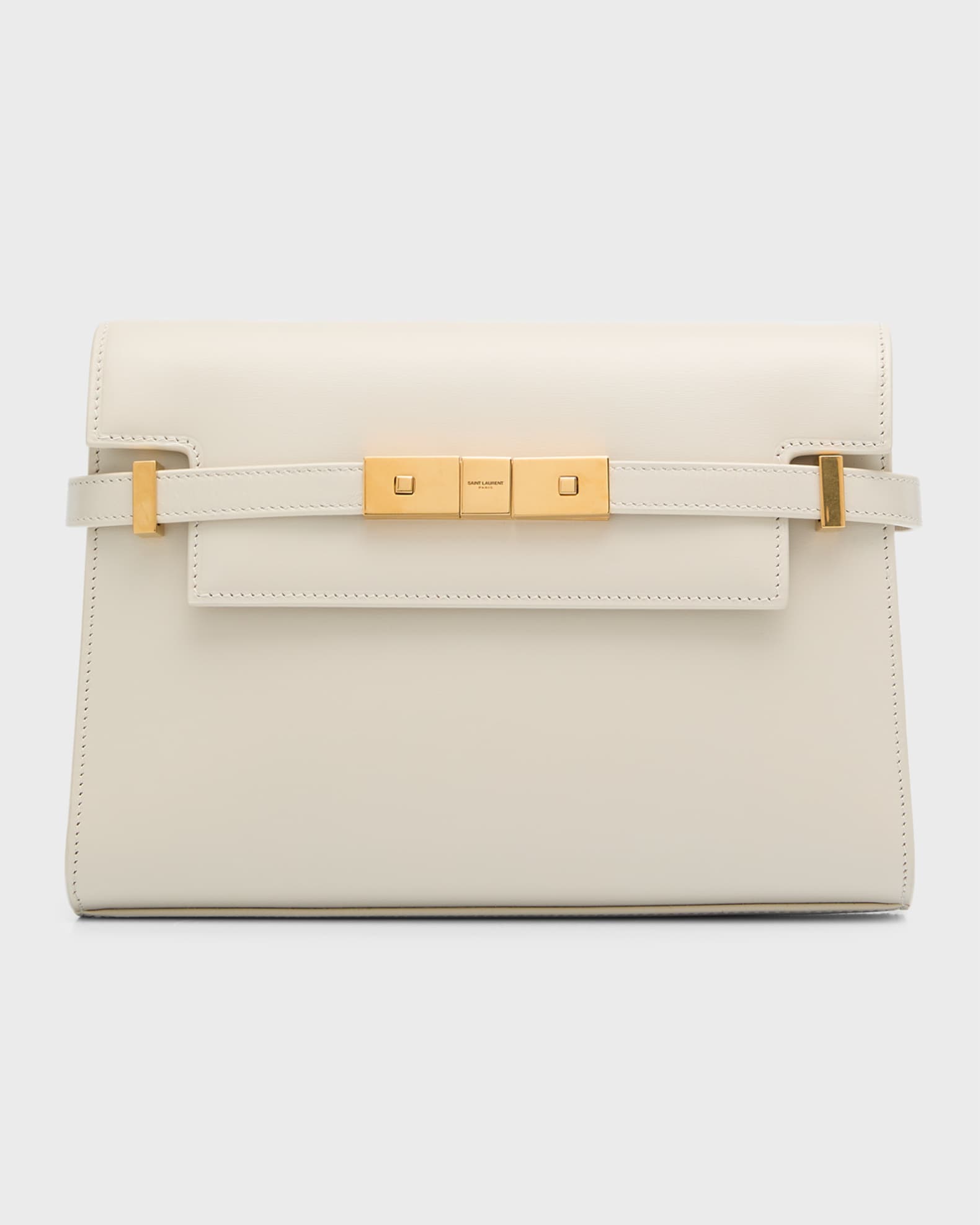 Manhattan Small Shoulder Bag in Smooth Leather 0