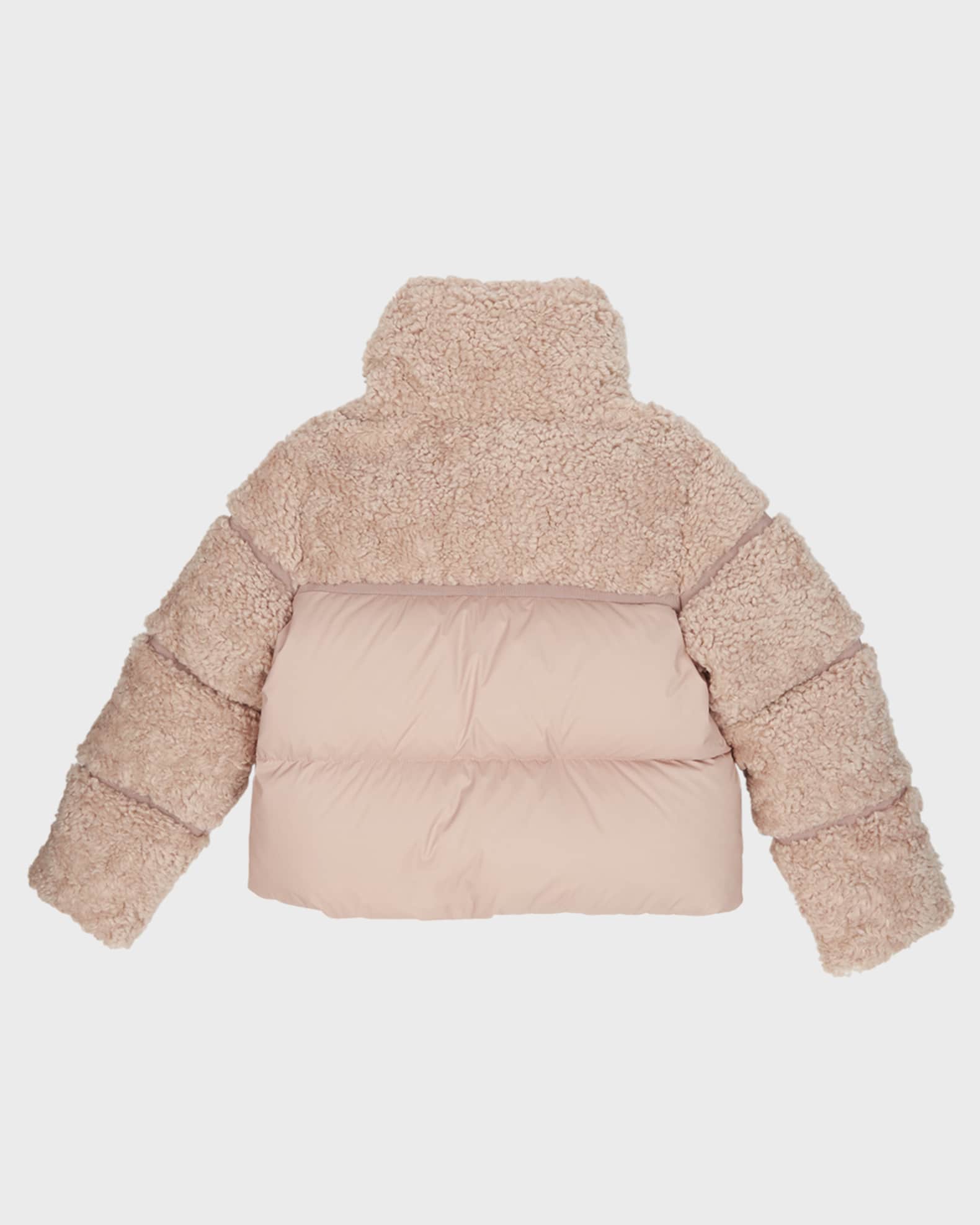 Moncler pink glitter jacket top