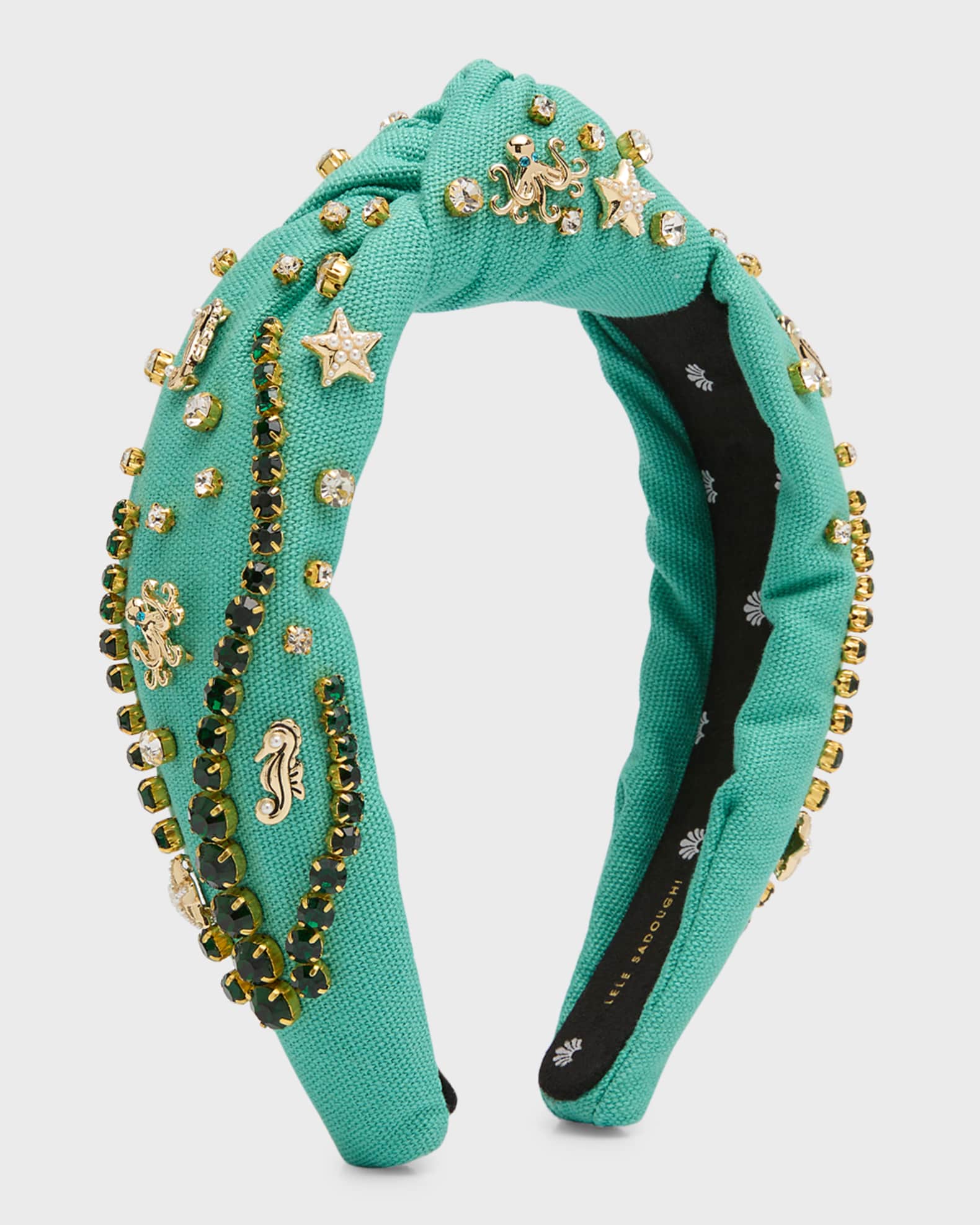 Lele Sadoughi Sea Life Embellished Headband | Neiman Marcus