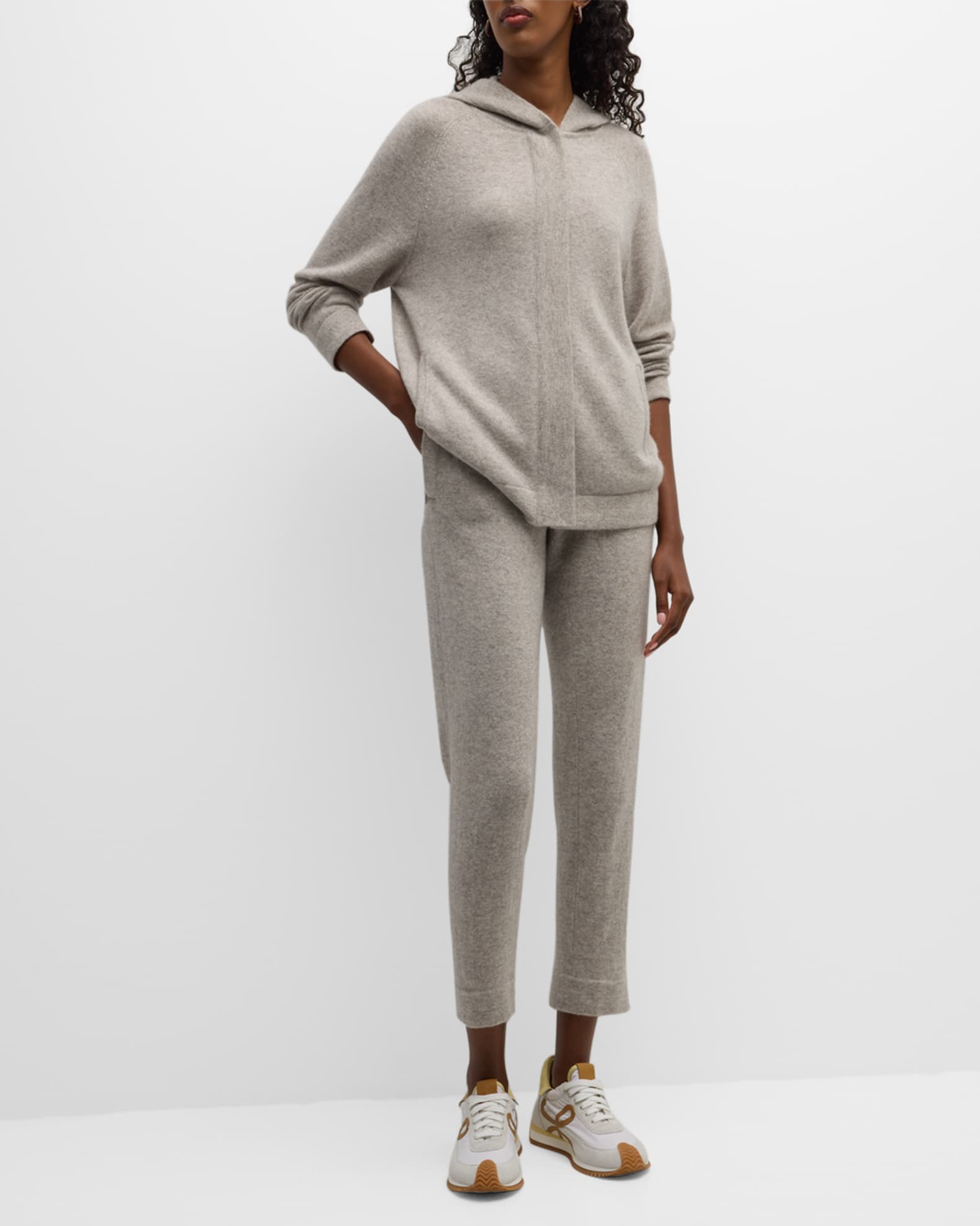 Recycled cashmere joggers 2025
