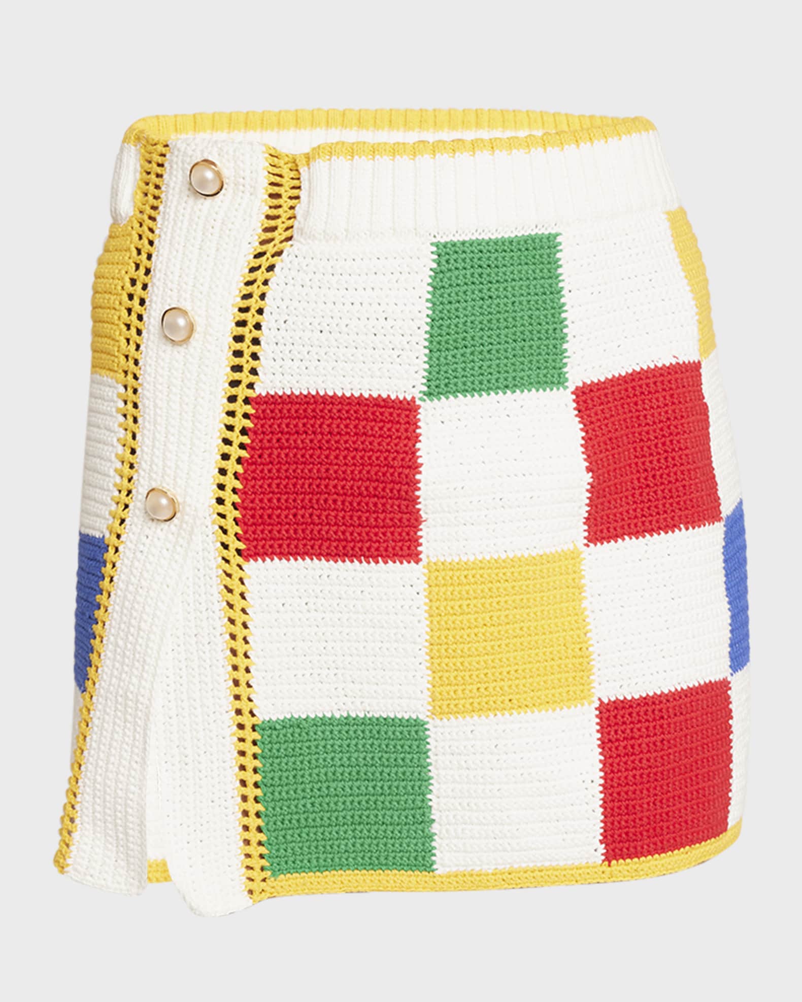 Louis Vuitton Crochet Knit Skirt