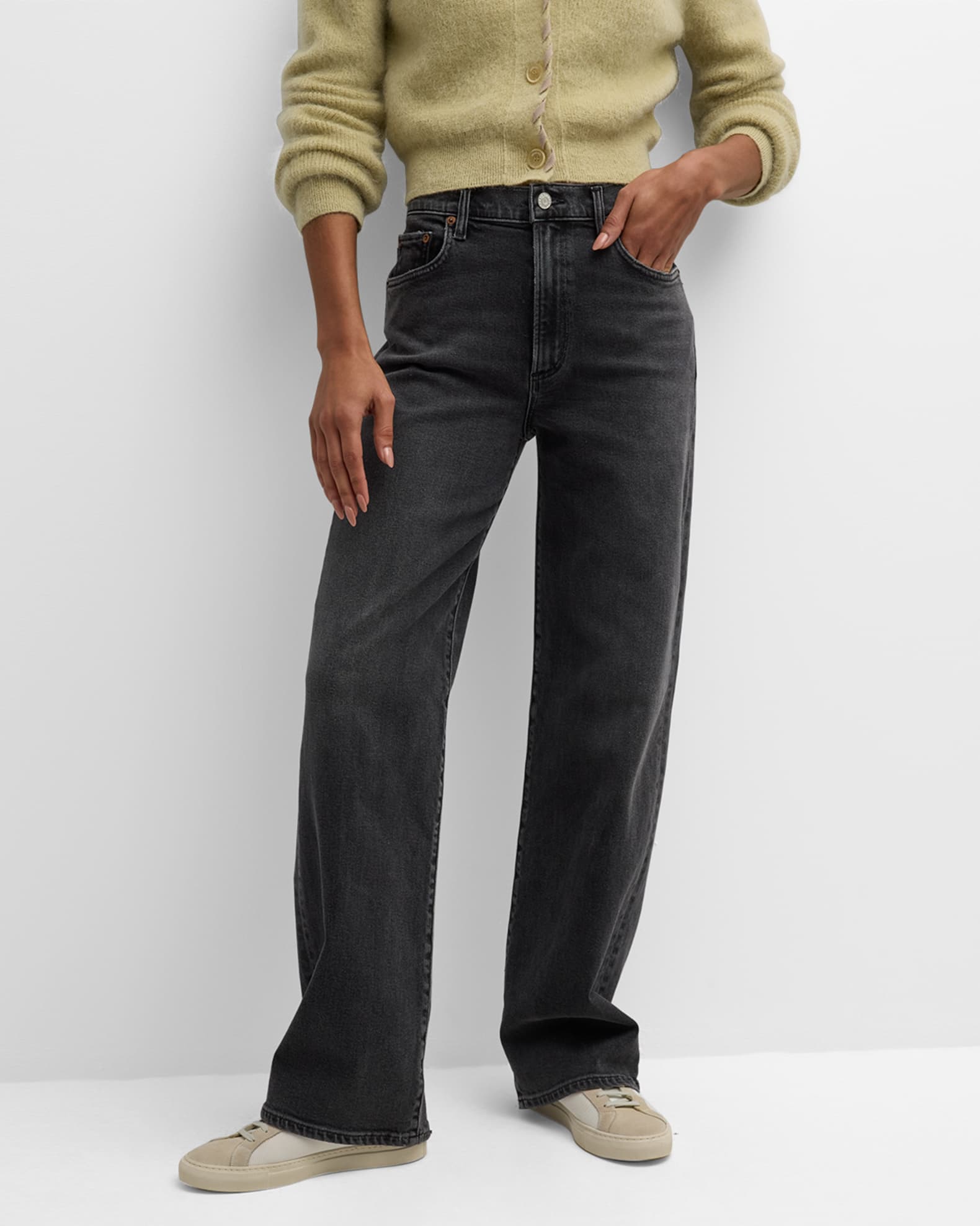 Harper slim straight leg jeans ag store