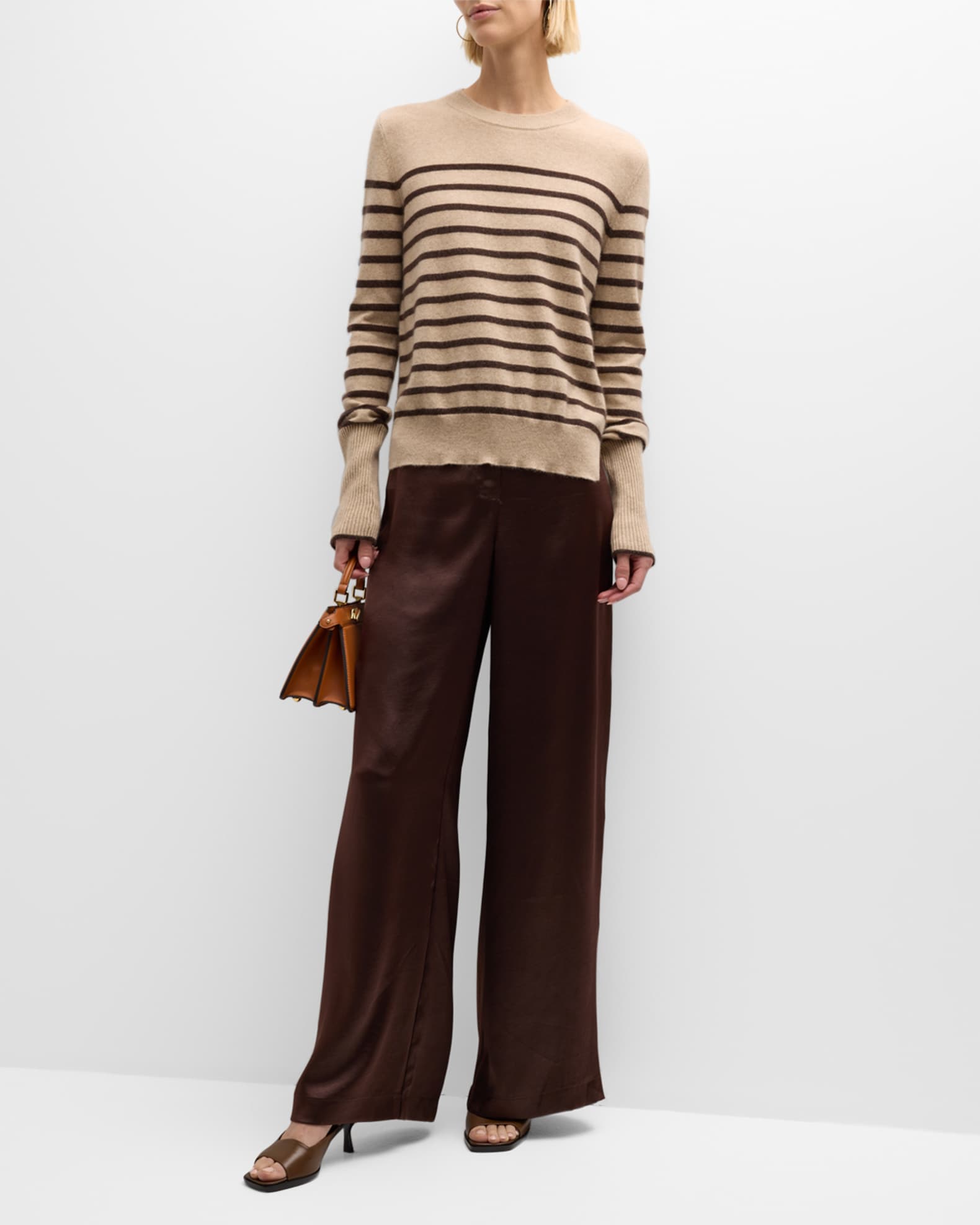 La Ligne Fitted Lean Lines Sweater | Neiman Marcus