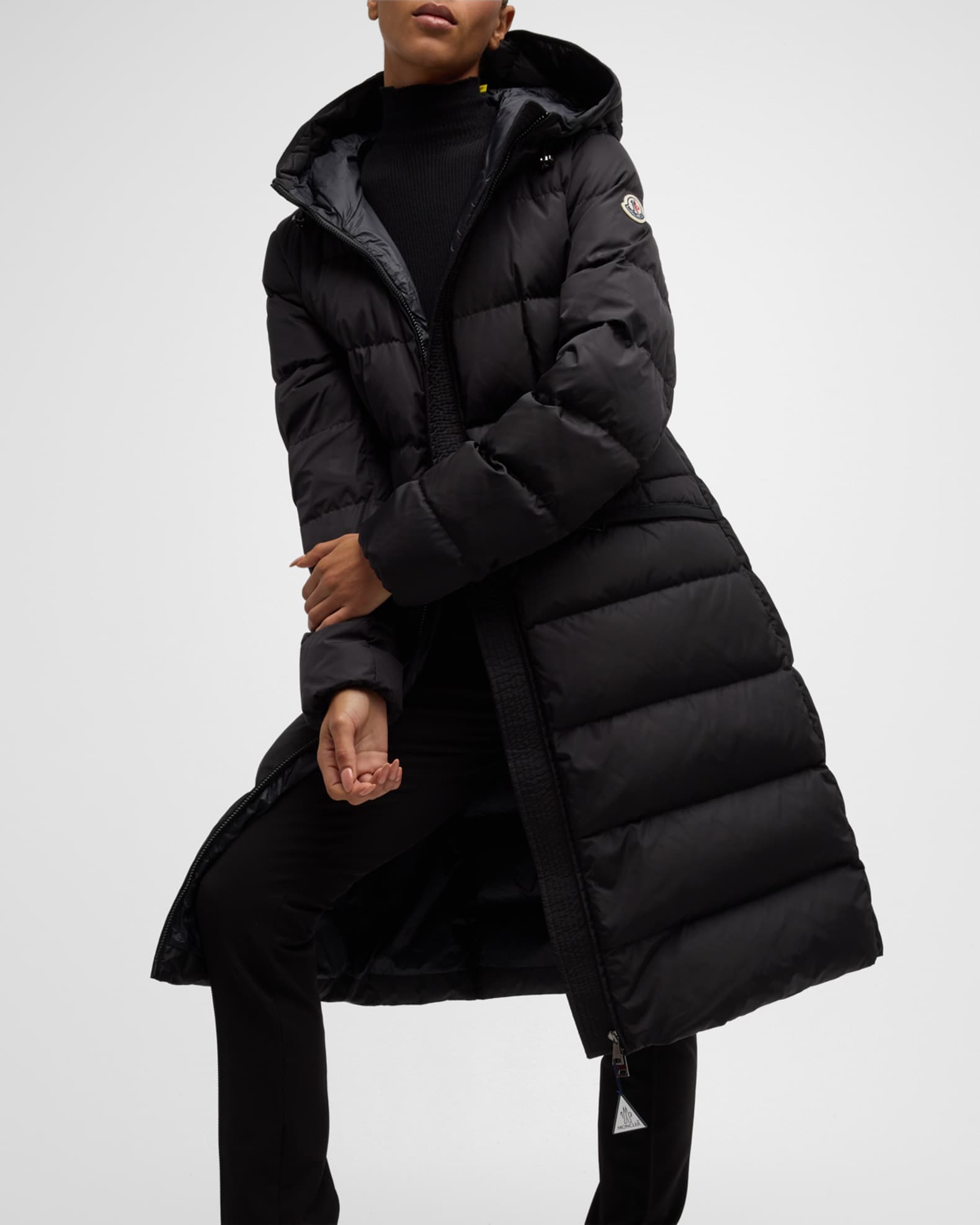 Chaqueta Mujer Invierno Abrigo De Plumas Avocette En Negro