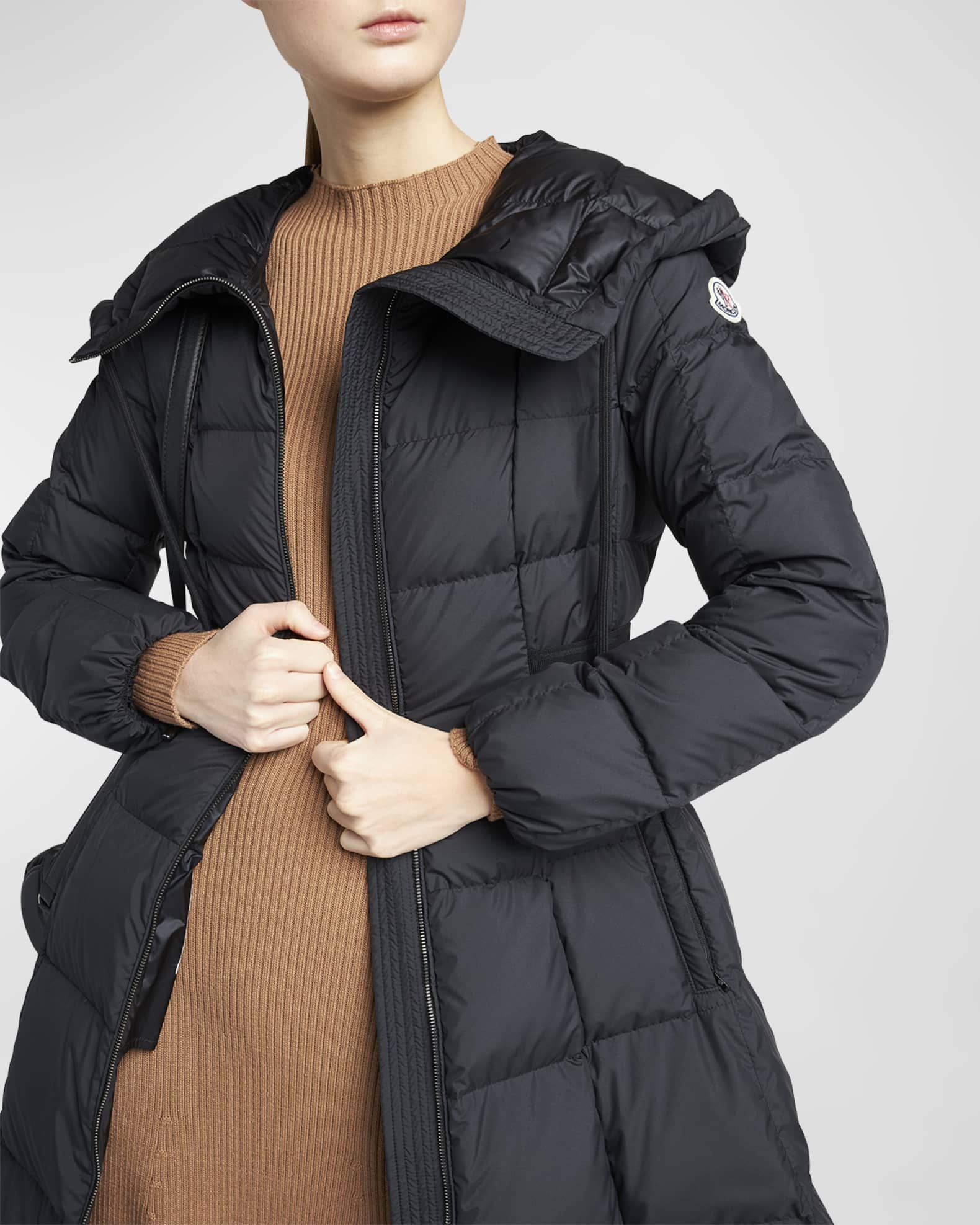 Moncler Faucon Quilted Long Puffer Coat Neiman Marcus