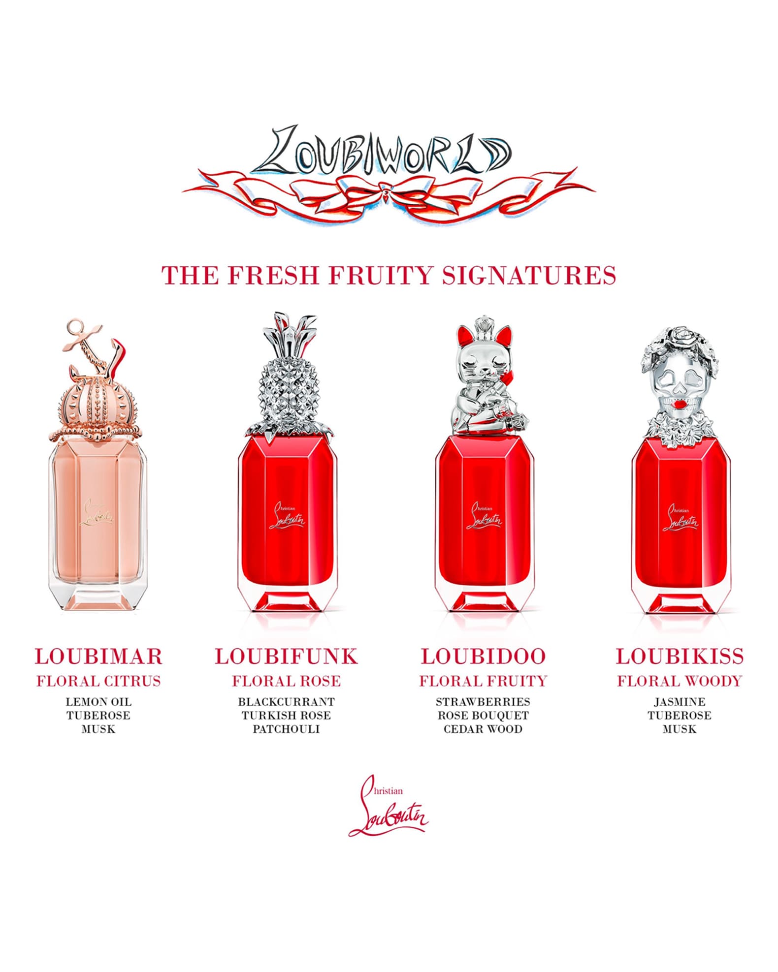 Loubiworld: the new collection of Christian Louboutin perfumes that takes  us on a journey