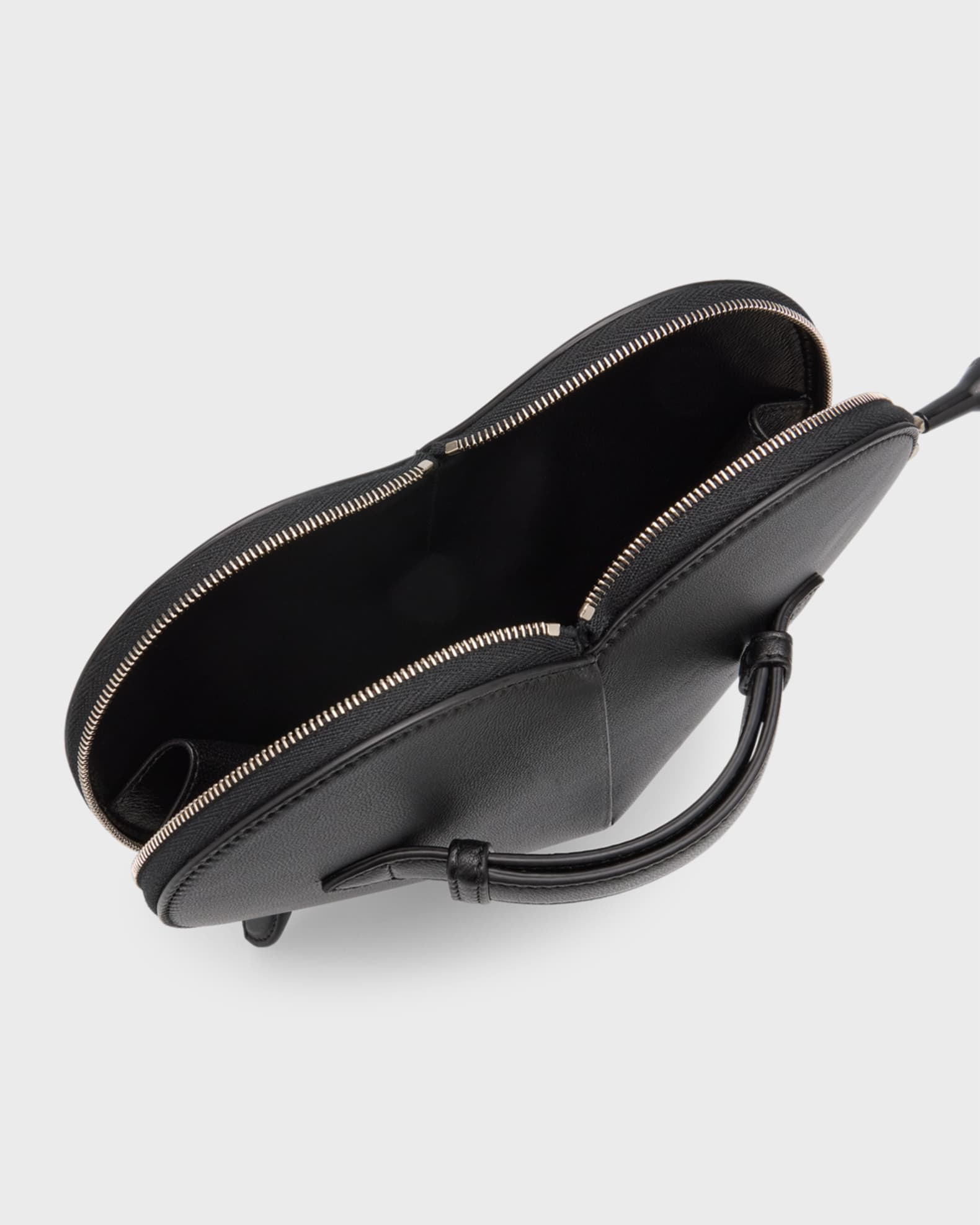 新作☆【ALAIA】LE CEUR レザー バイマテリアルバッグ ALAÏA BLACK LE CŒUR BAG IN CALFSKIN |ALAÏA US