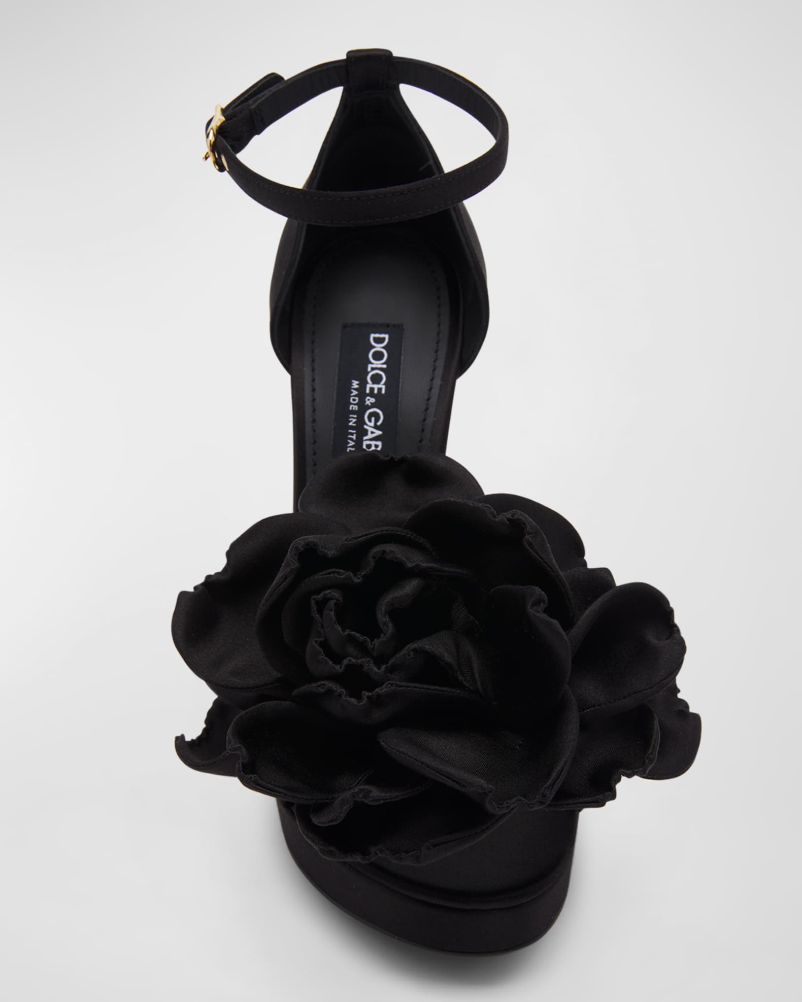 dolce and gabbana floral heels