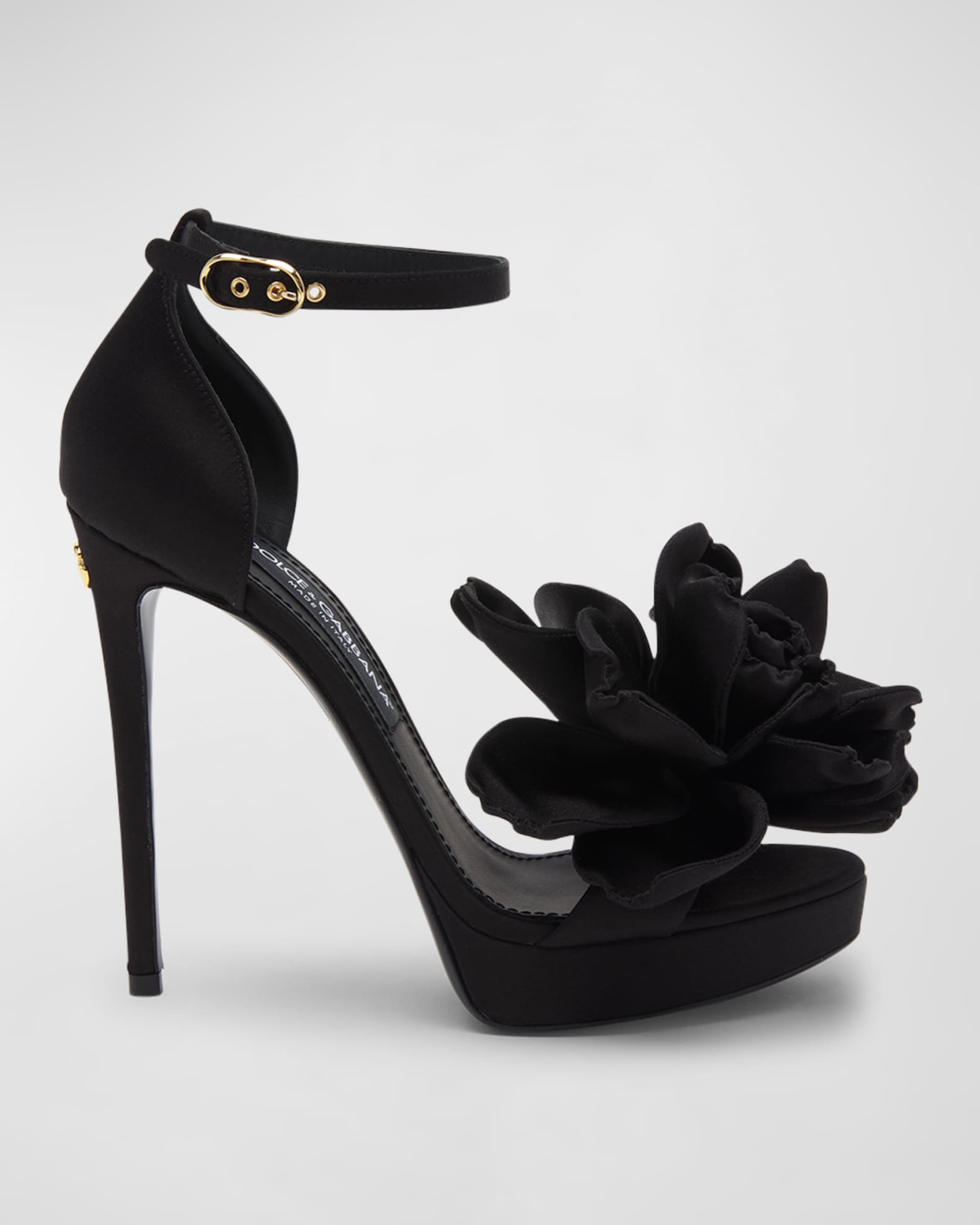 dolce and gabbana floral heels