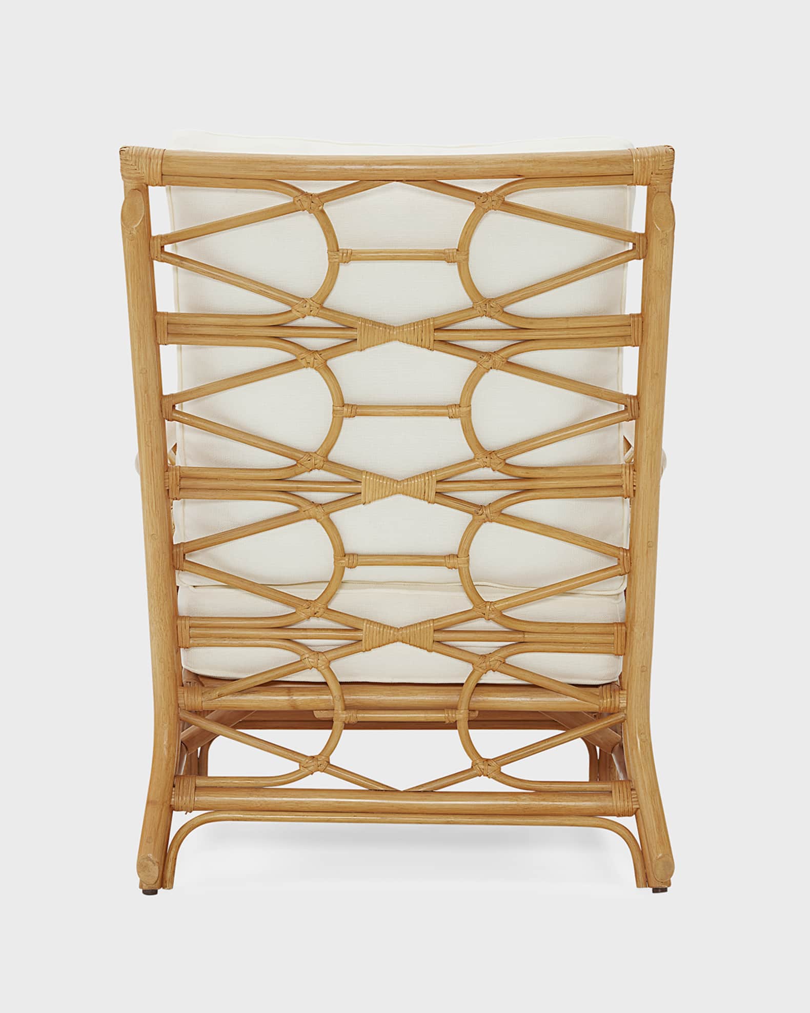 Worlds Away Maxenne Rattan Club Chair | Neiman Marcus