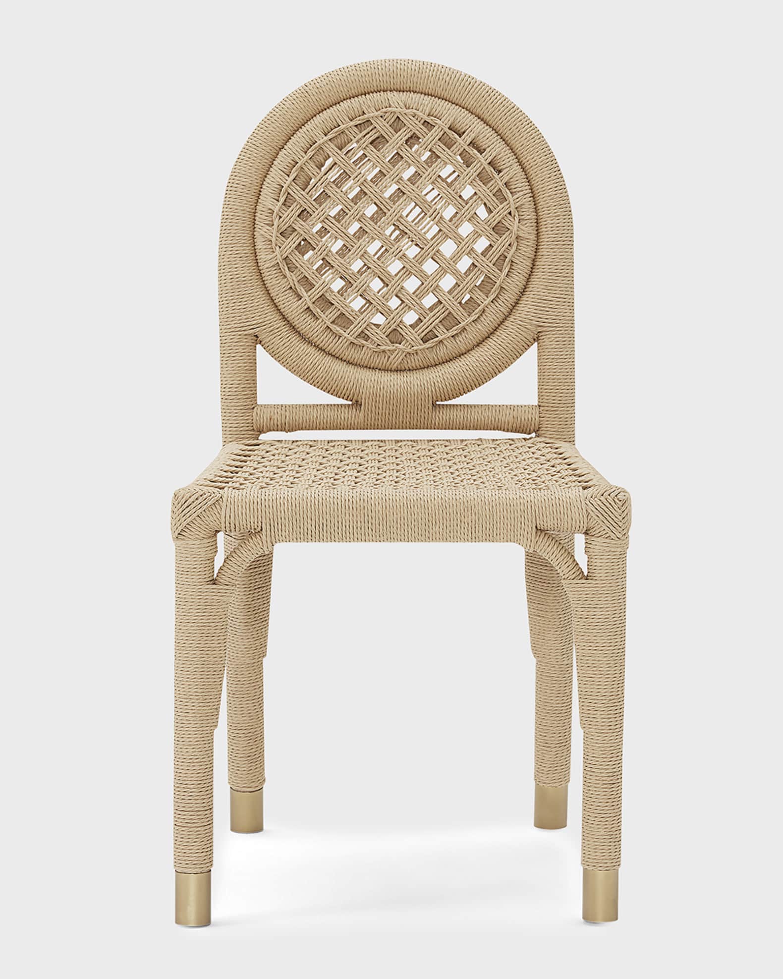 Pontainne Rattan Side Chair  1