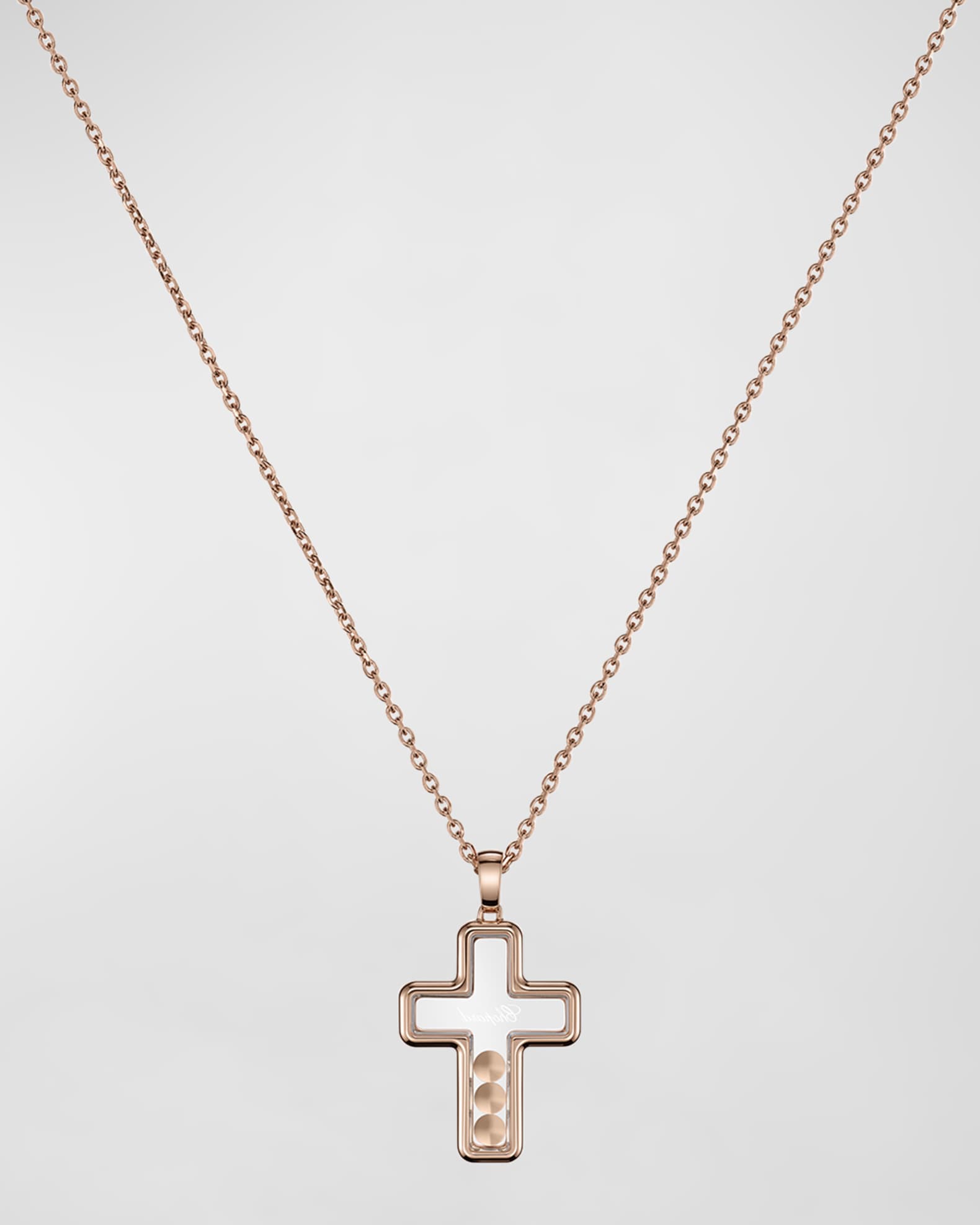 ❤️happy❤️ Chopard Happy Diamonds Necklace 79A608-1001