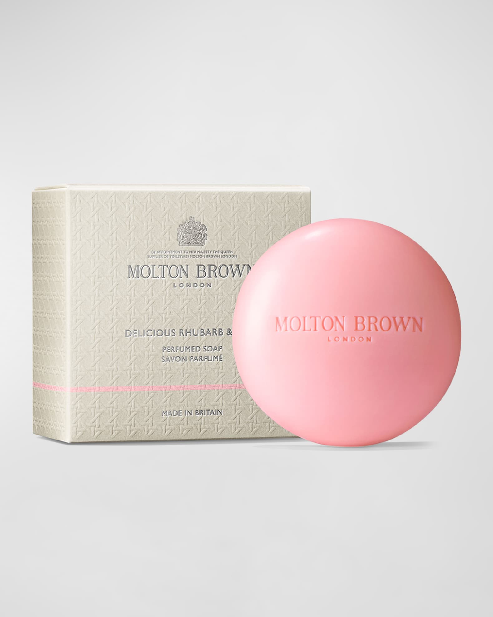Delicious Rhubarb & Rose Perfumed Soap, 5.3 oz. 1